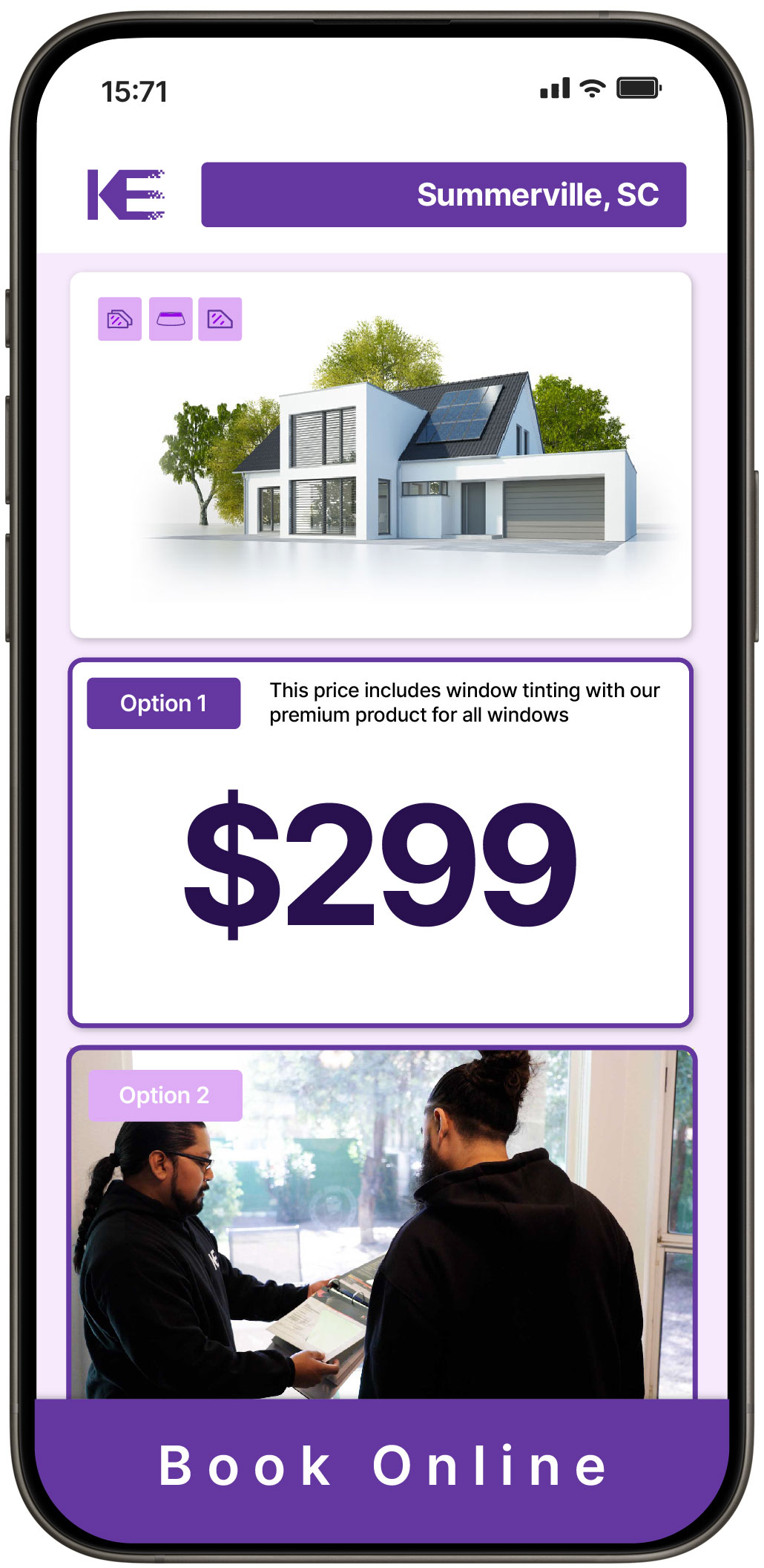 View Competitive Home Window Tinting Costs in Summerville, South Carolina