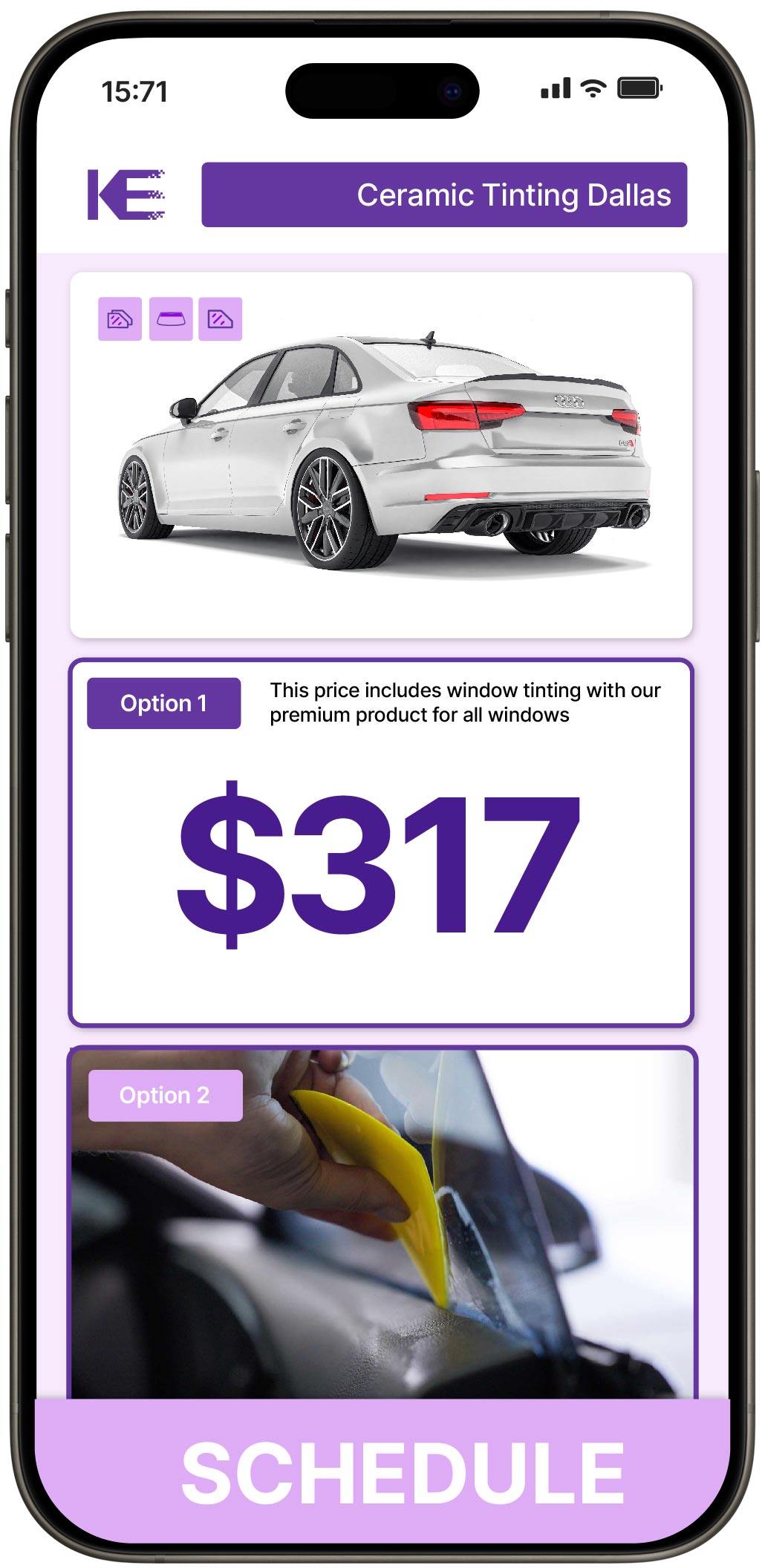 View Competitive Ceramic Window Tinting Rates in Dallas, Texas