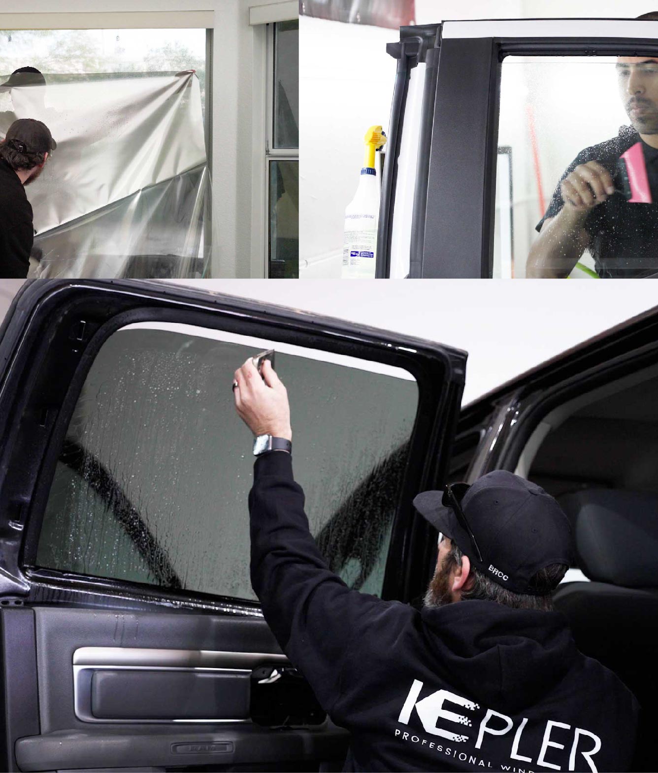 Kepler Window Tinting Specialists at Work in Clarksdale, Mississippi