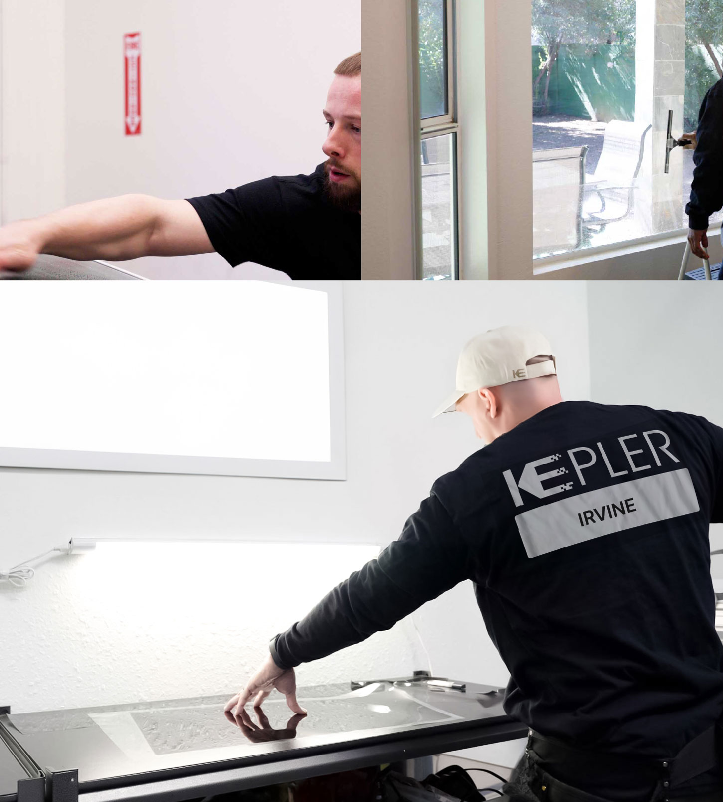 Window Tinting Specialist Cutting Film in Irvine, California