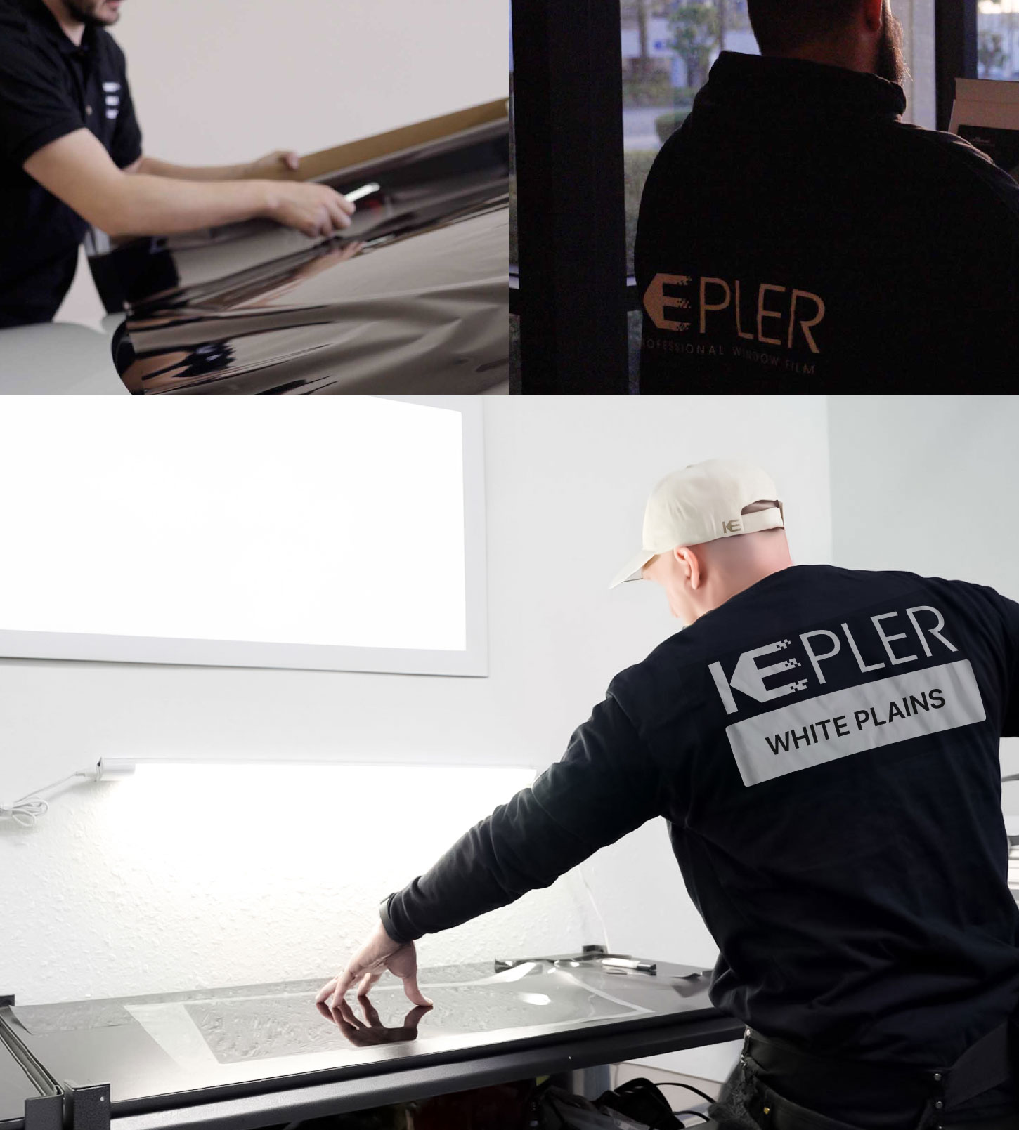 Window Tinting Specialist Cutting Film in White Plains, New York