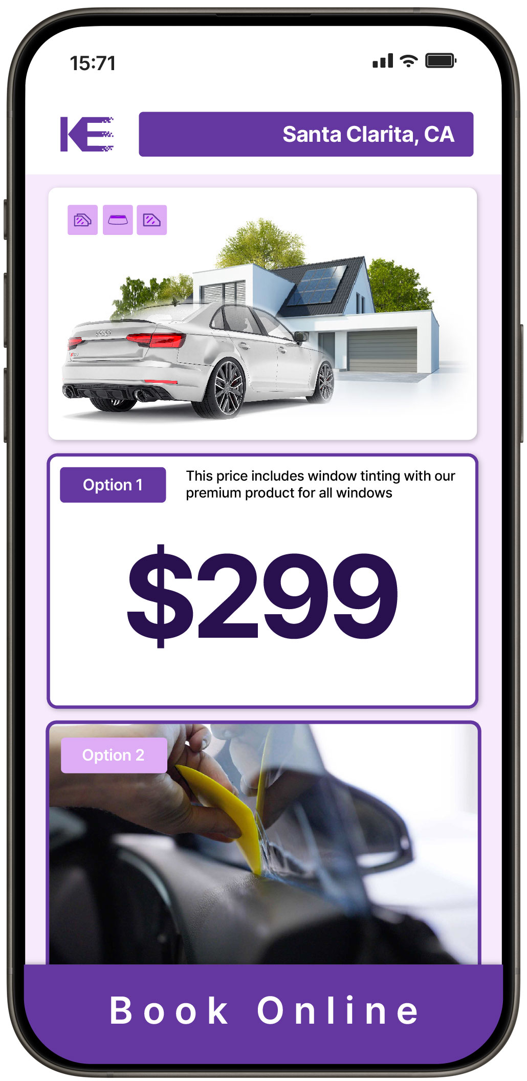 View Competitive Window Tinting Prices in Santa Clarita, California