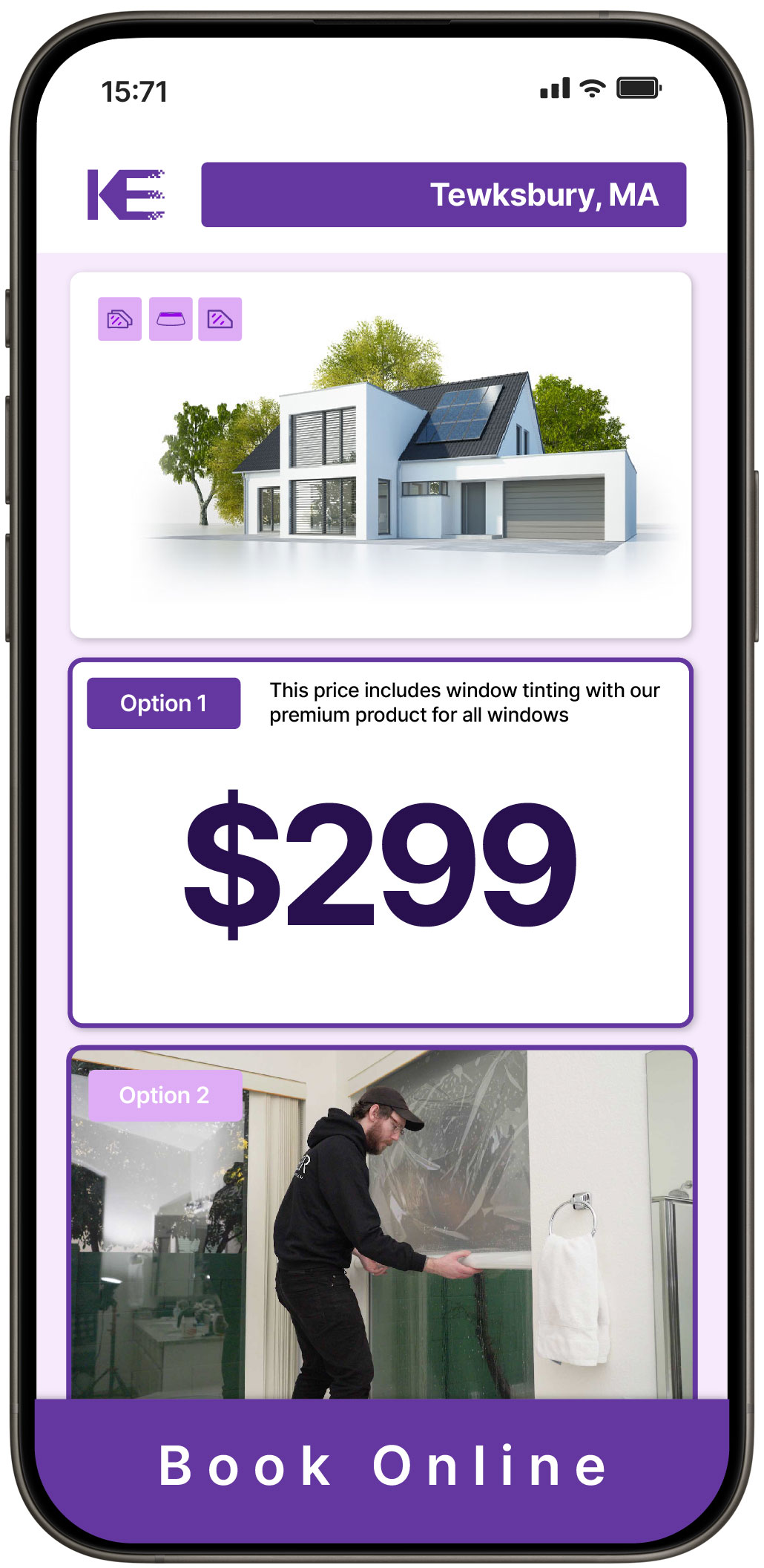 View Reasonable Home Window Tinting Rates in Tewksbury, Massachusetts