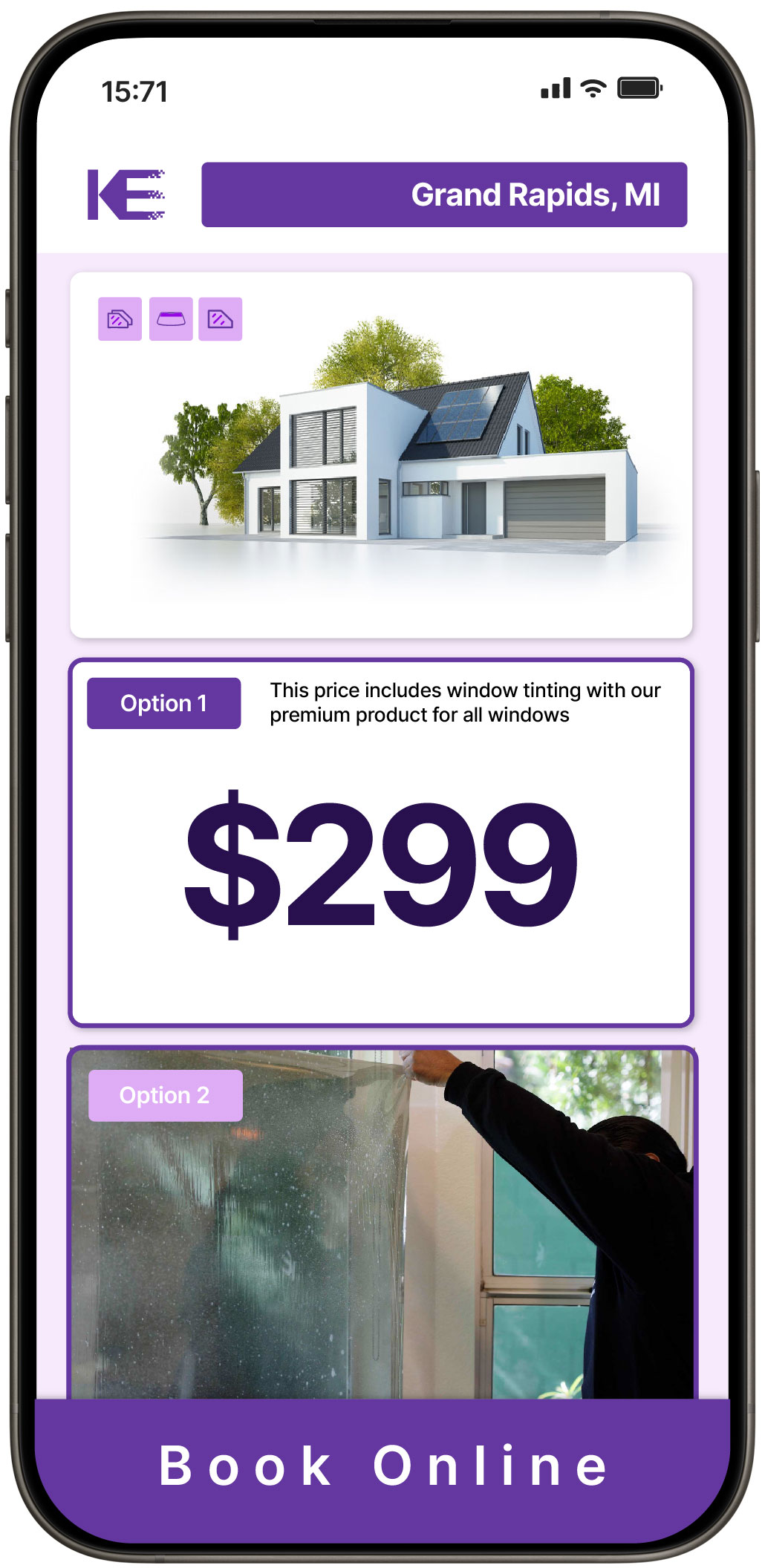 View Competitive Home Window Tinting Costs in Grand Rapids, Michigan