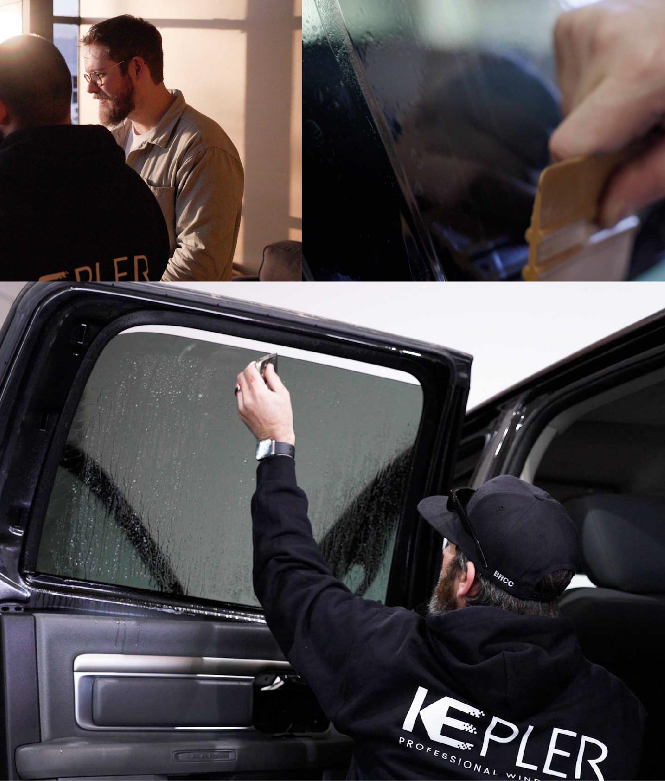 Kepler Window Tinting Specialists at Work in Kings Park, New York