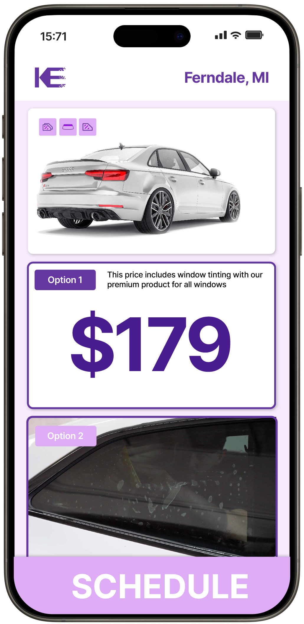 View Reasonable Car Window Tinting Costs in Ferndale, Michigan