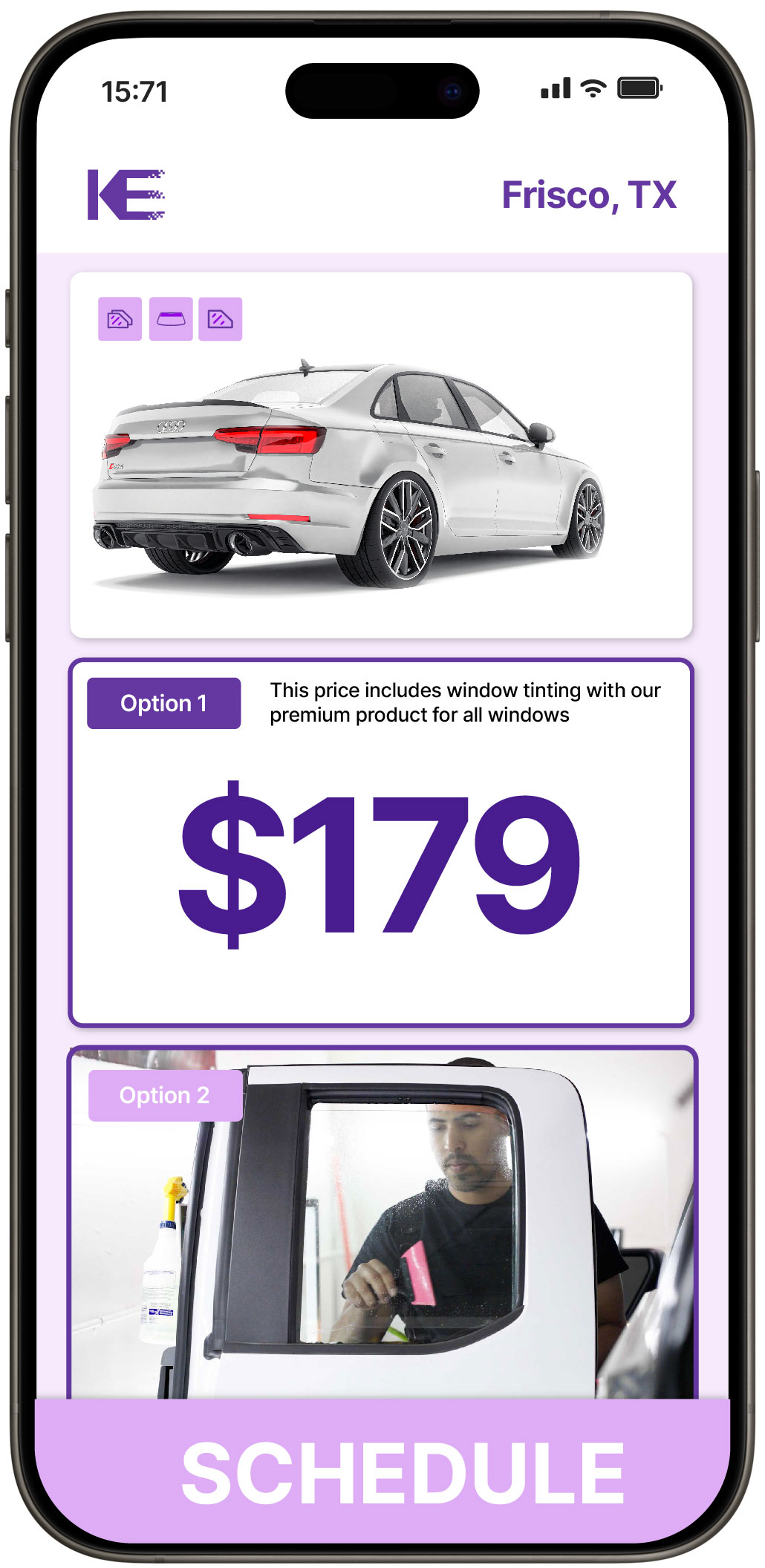 View Affordable Car Window Tinting Prices in Frisco, Texas