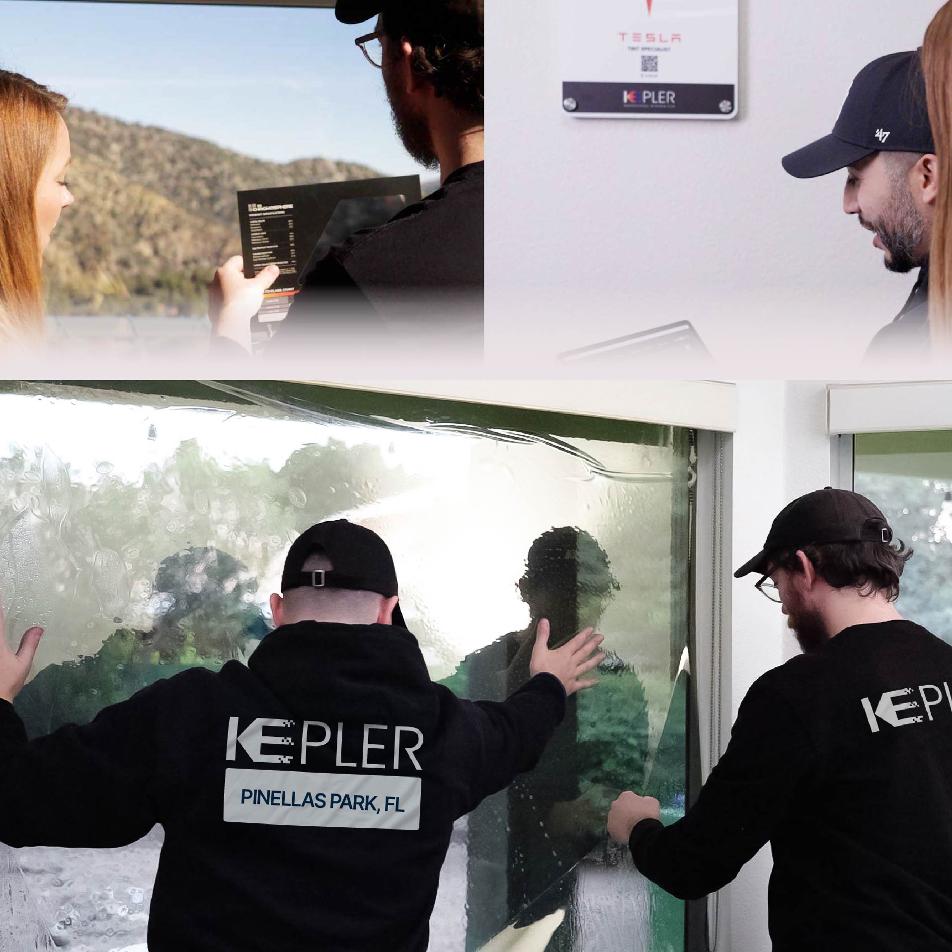 Kepler Specialist Performing Commercial Window Tinting in Pinellas Park Pinellas Park
