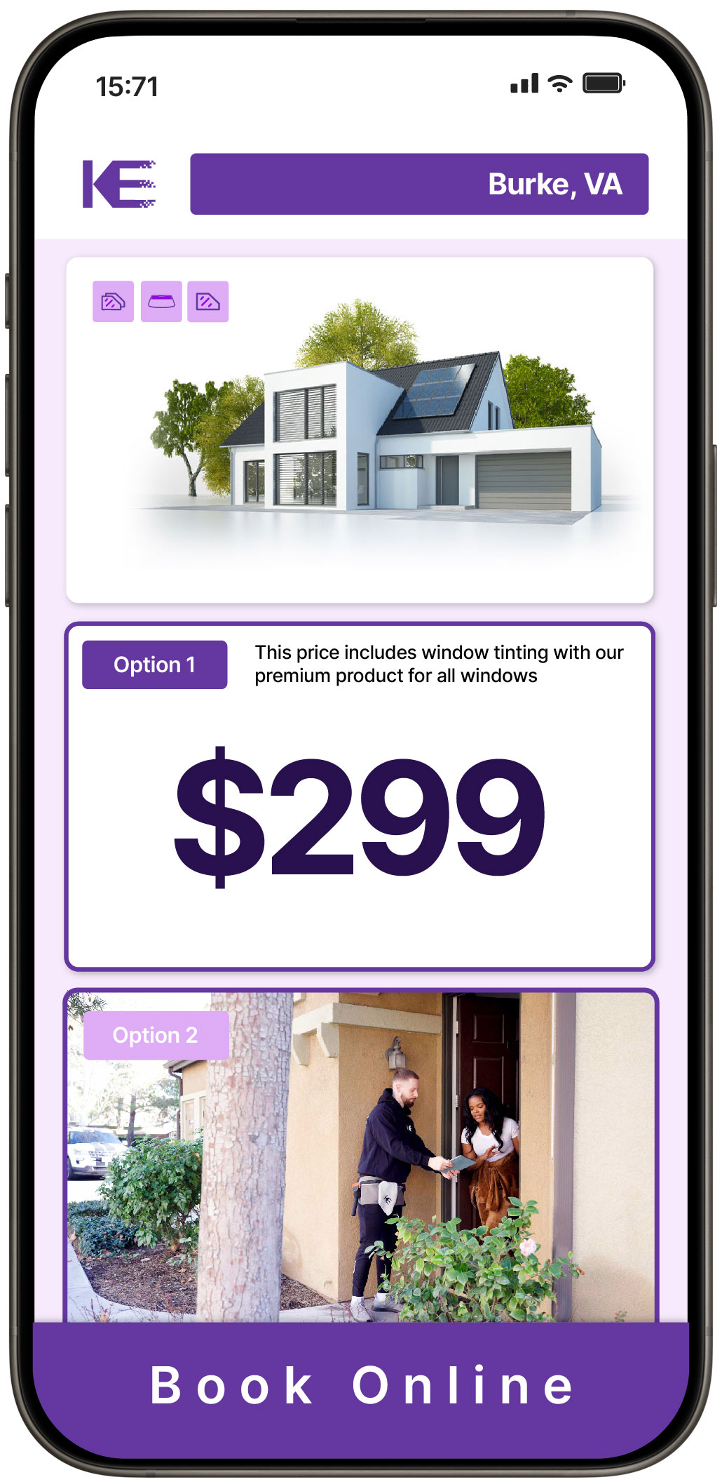 View Affordable Home Window Tinting Rates in Burke, Virginia