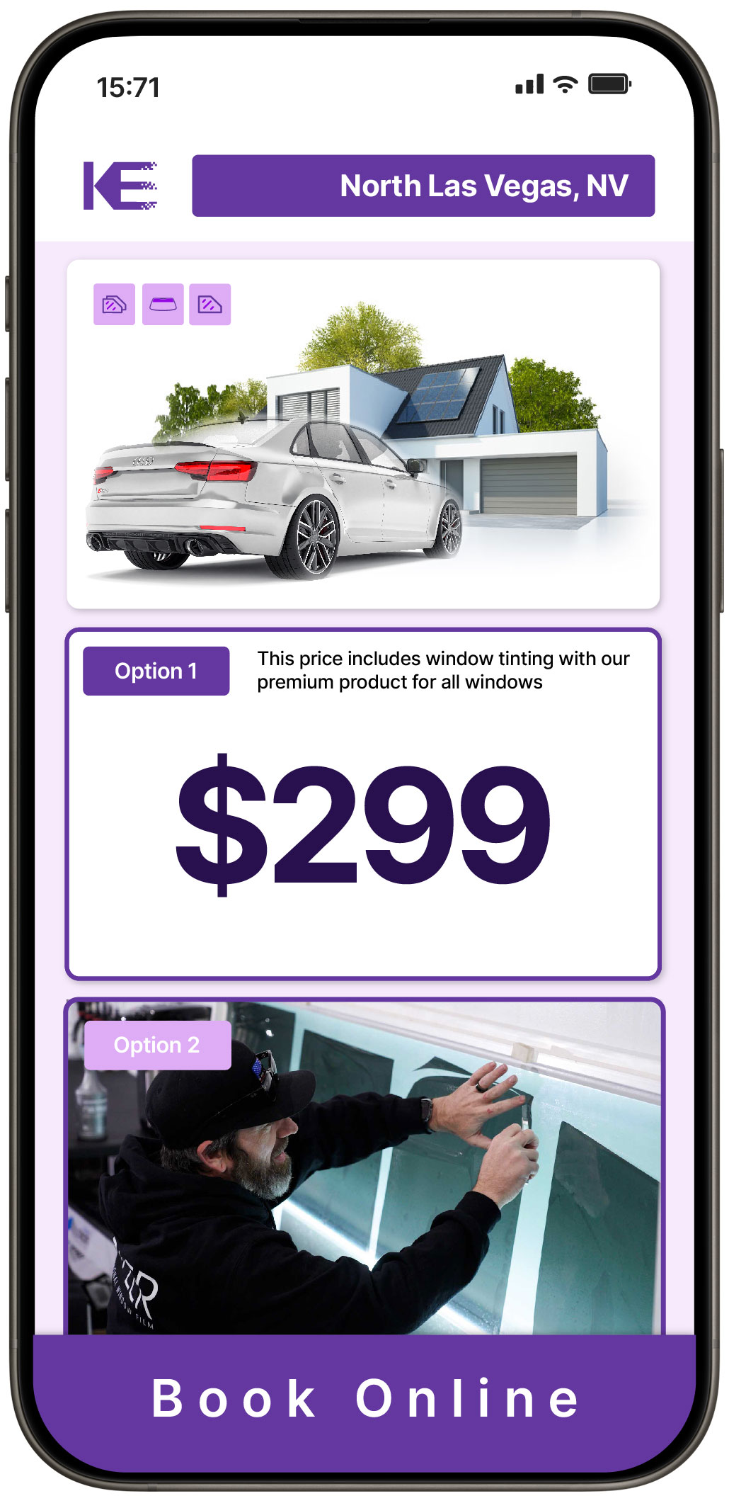 View Competitive Window Tinting Prices in North Las Vegas, Nevada