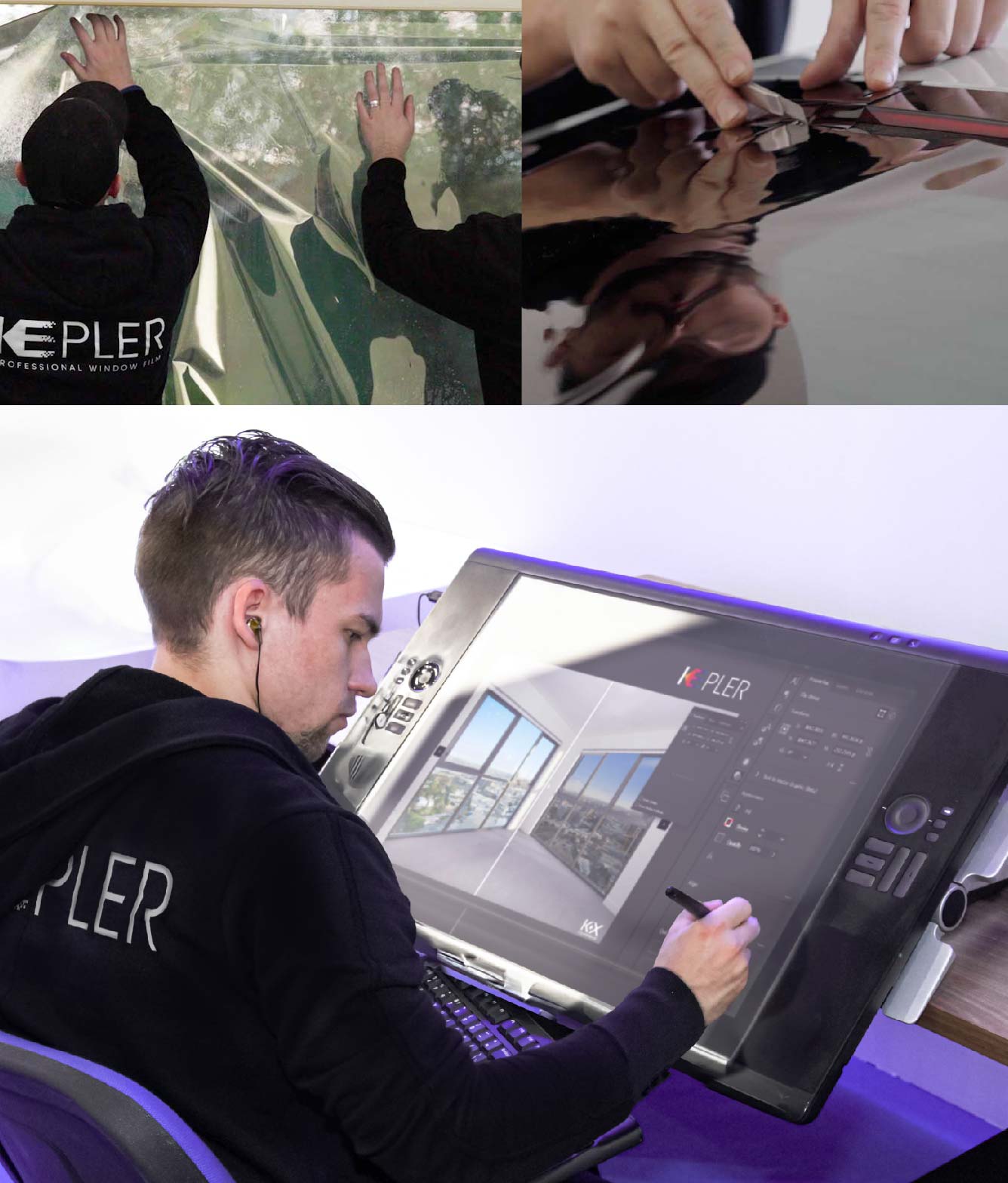 Kepler Specialist Performing Commercial Window Tinting in Rogers Rogers