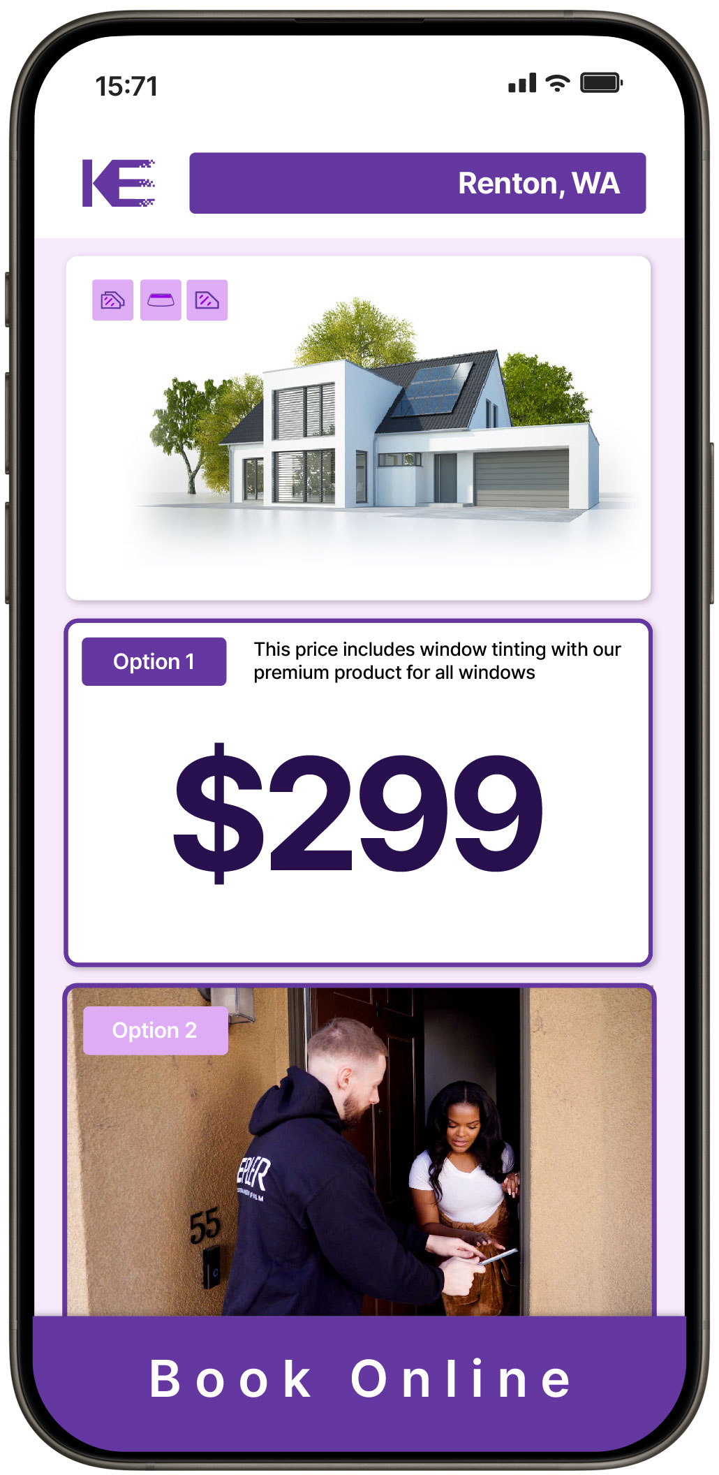 View Reasonable Home Window Tinting Rates in Renton, Washington