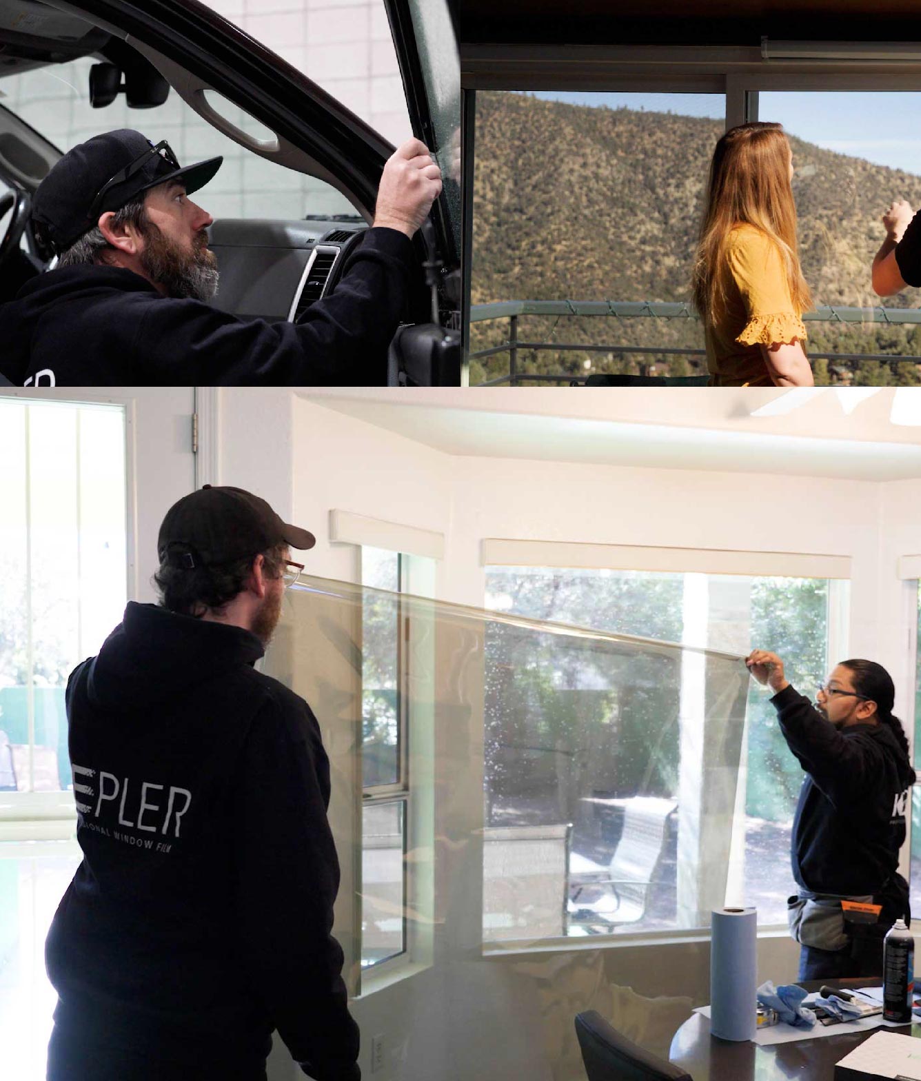 Home Window Tinting Specialist with Film in La Habra, California