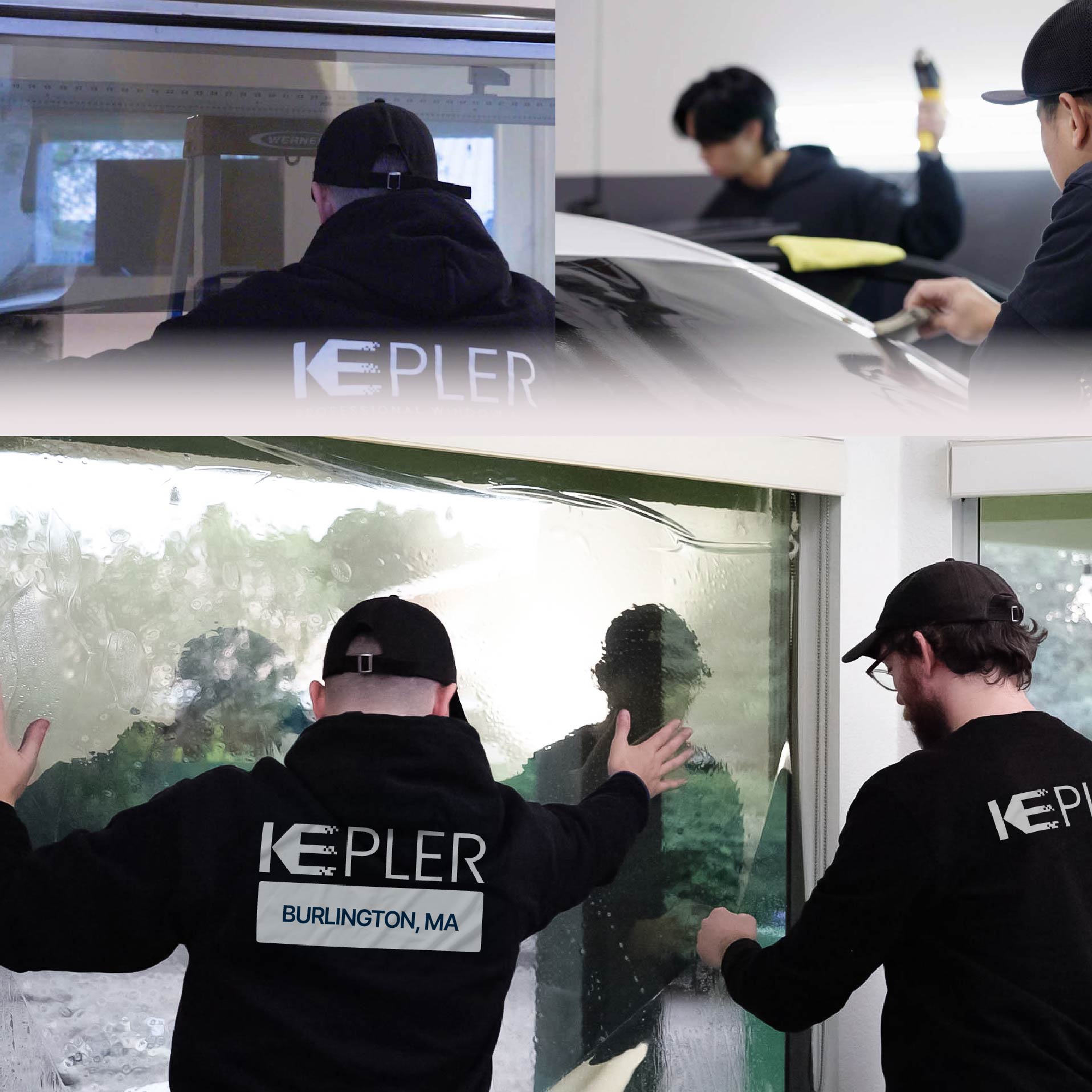 Kepler Specialist Performing Commercial Window Tinting in Burlington Burlington