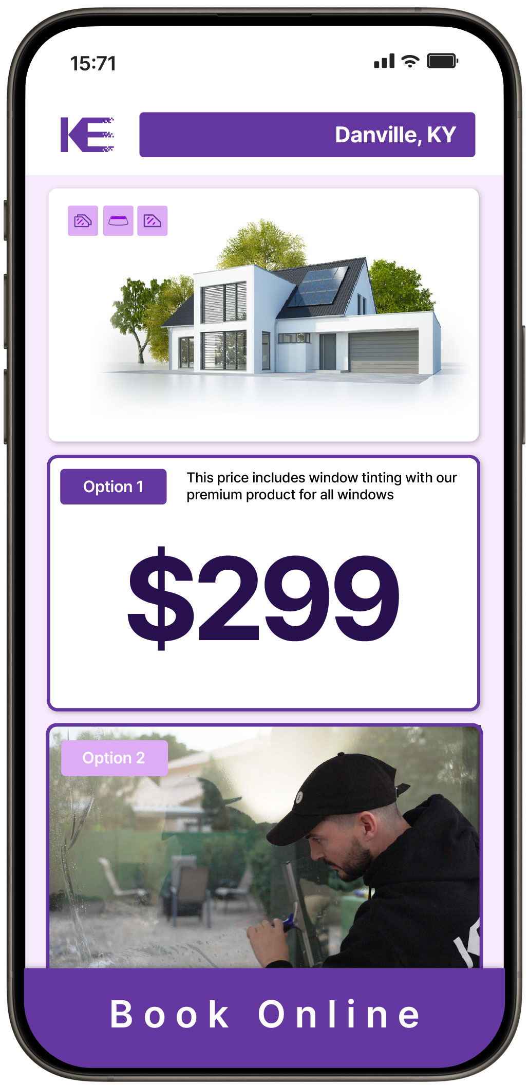 View Reasonable Home Window Tinting Prices in Danville, Kentucky