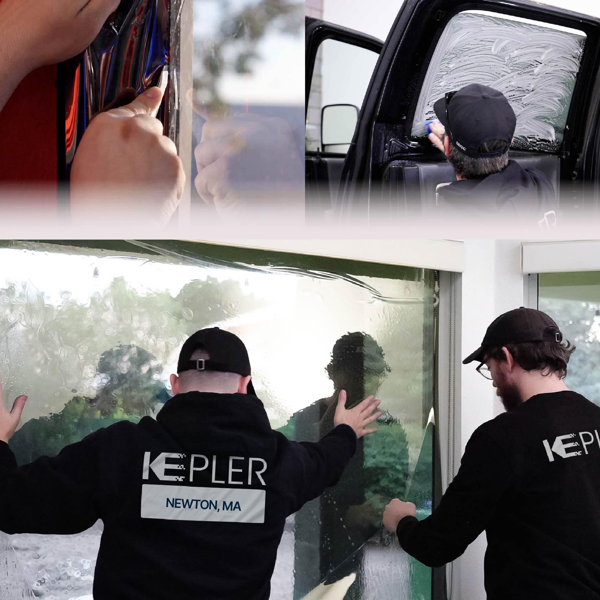 Kepler Specialist Performing Commercial Window Tinting in Newton Newton