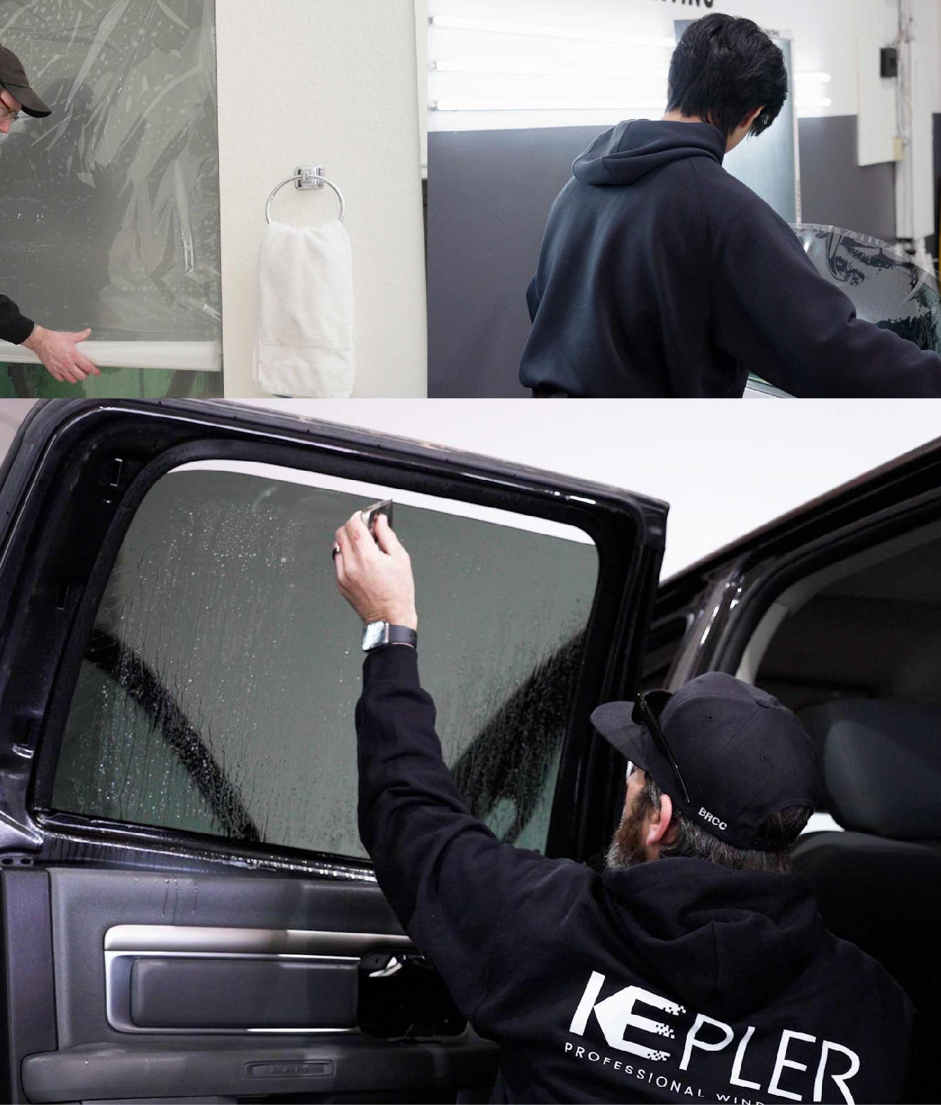 Kepler Window Tinting Specialists at Work in Rotterdam Junction, New York