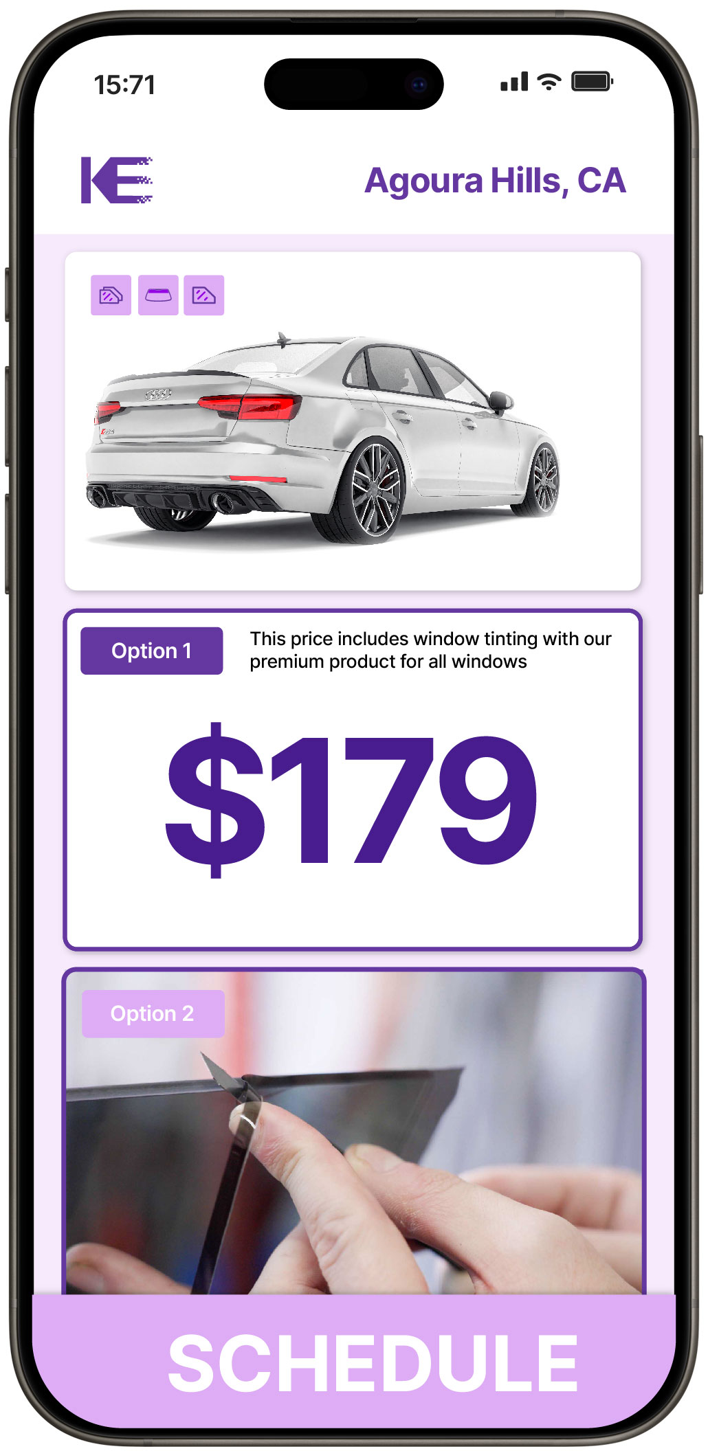 View Competitive Car Window Tinting Costs in Agoura Hills, California