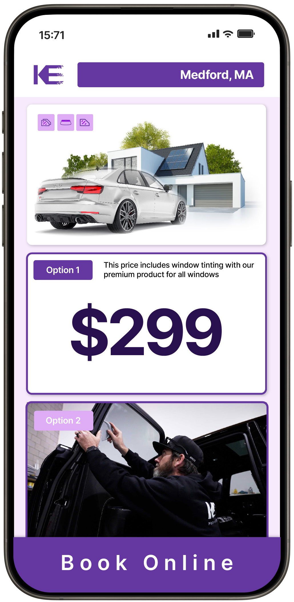 View Competitive Window Tinting Prices in Medford, Massachusetts
