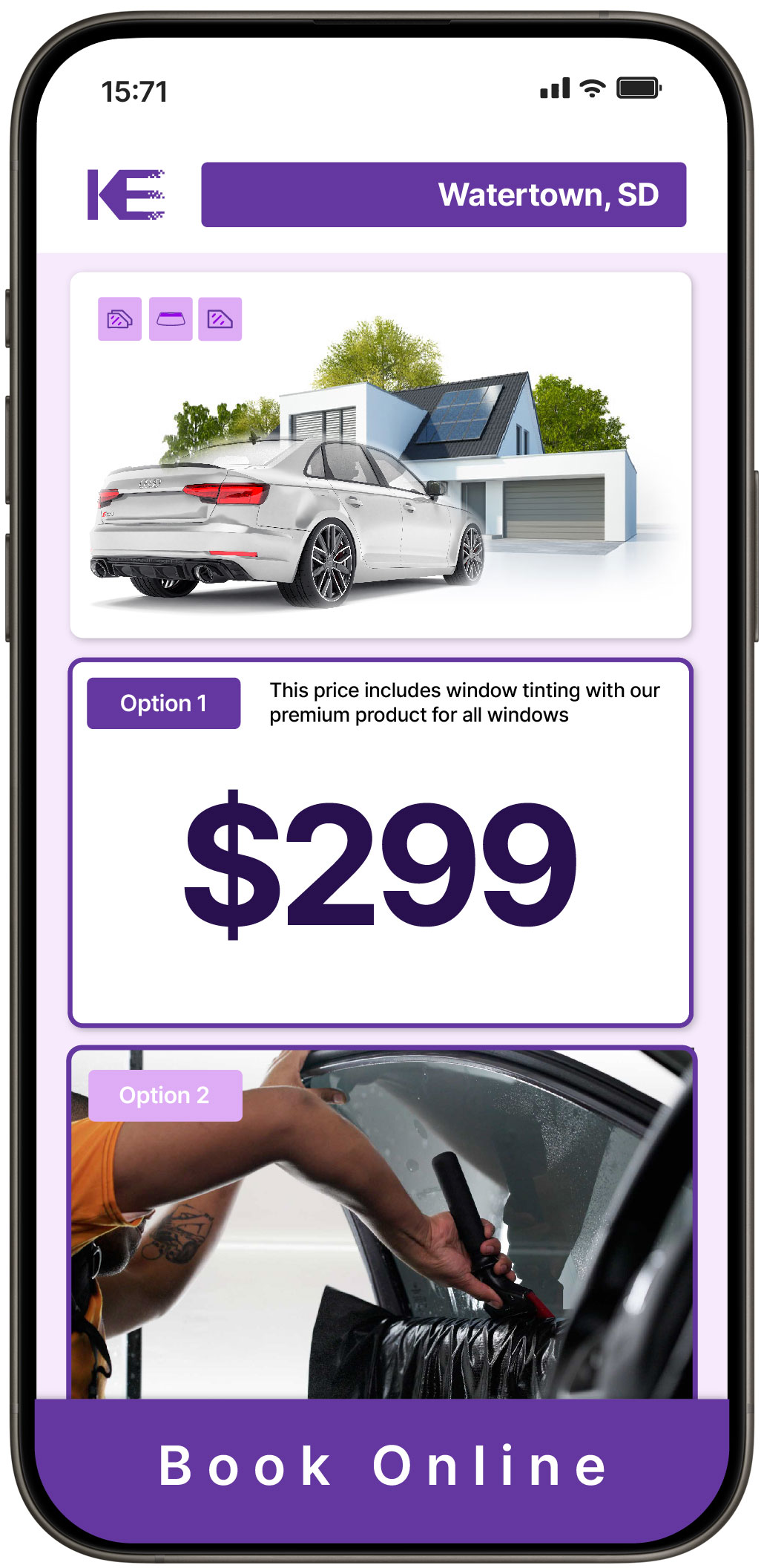 View Competitive Window Tinting Prices in Watertown, South Dakota