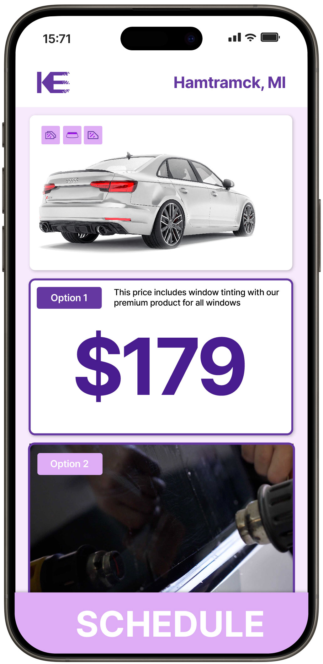 View Reasonable Car Window Tinting Costs in Hamtramck, Michigan