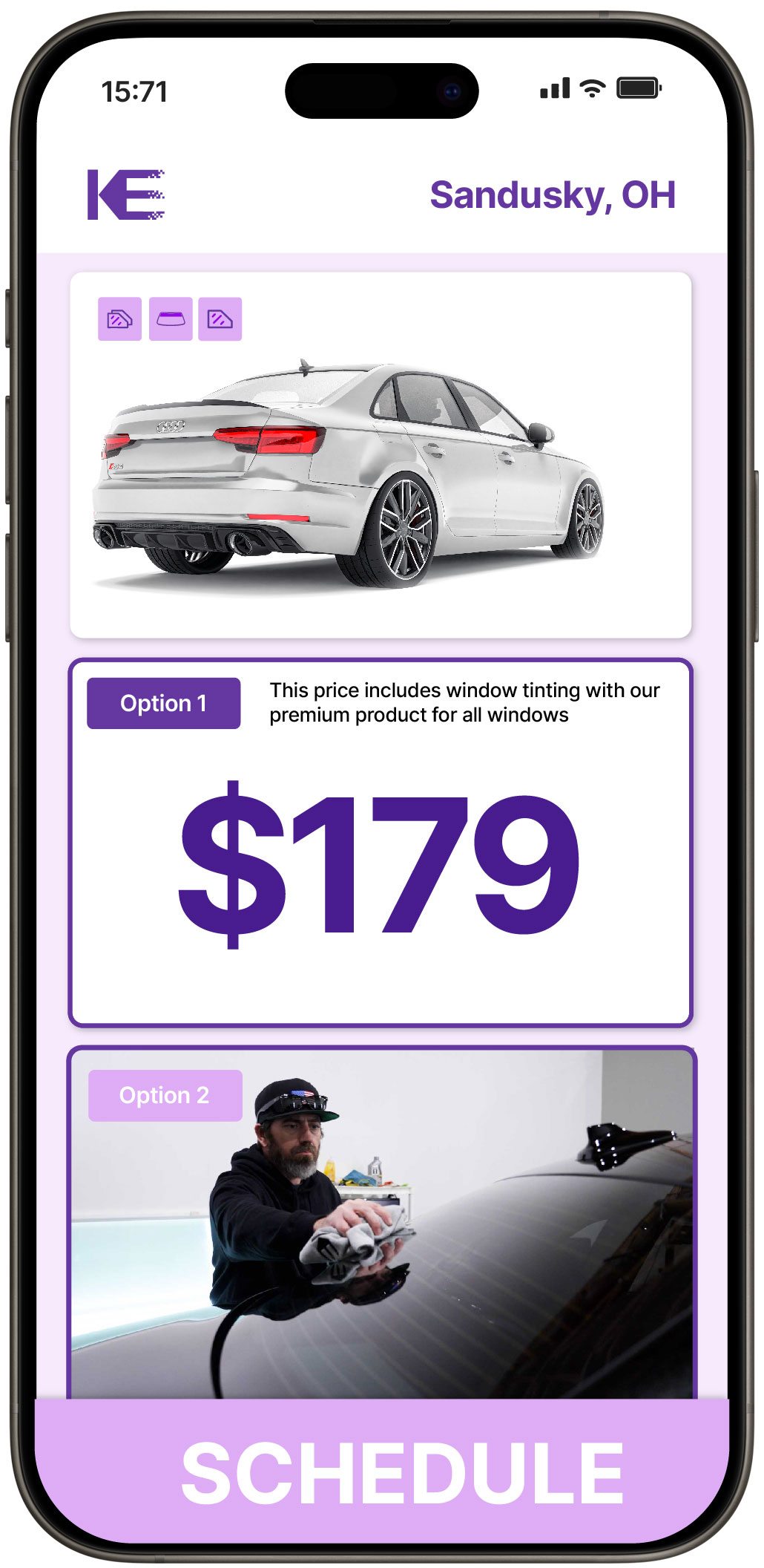 View Affordable Car Window Tinting Prices in Sandusky, Ohio