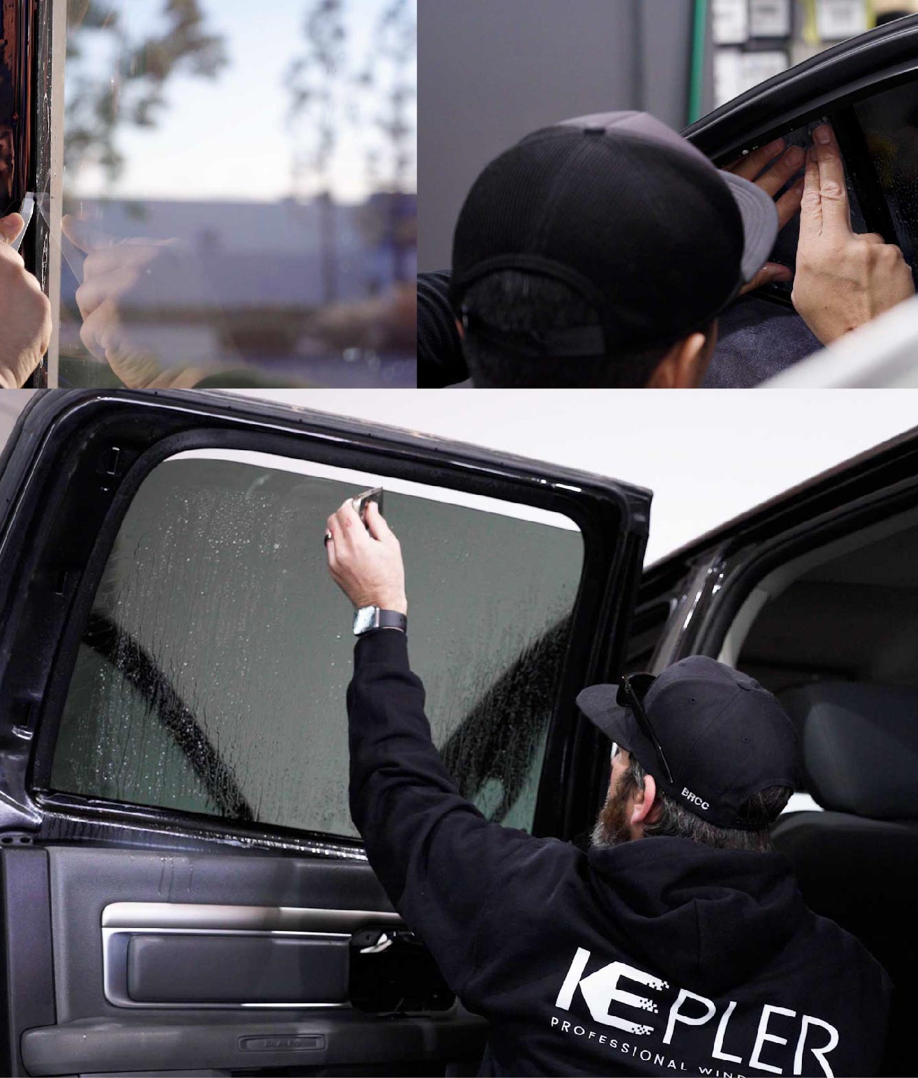 Kepler Window Tinting Specialists at Work in Sunland Park, New Mexico