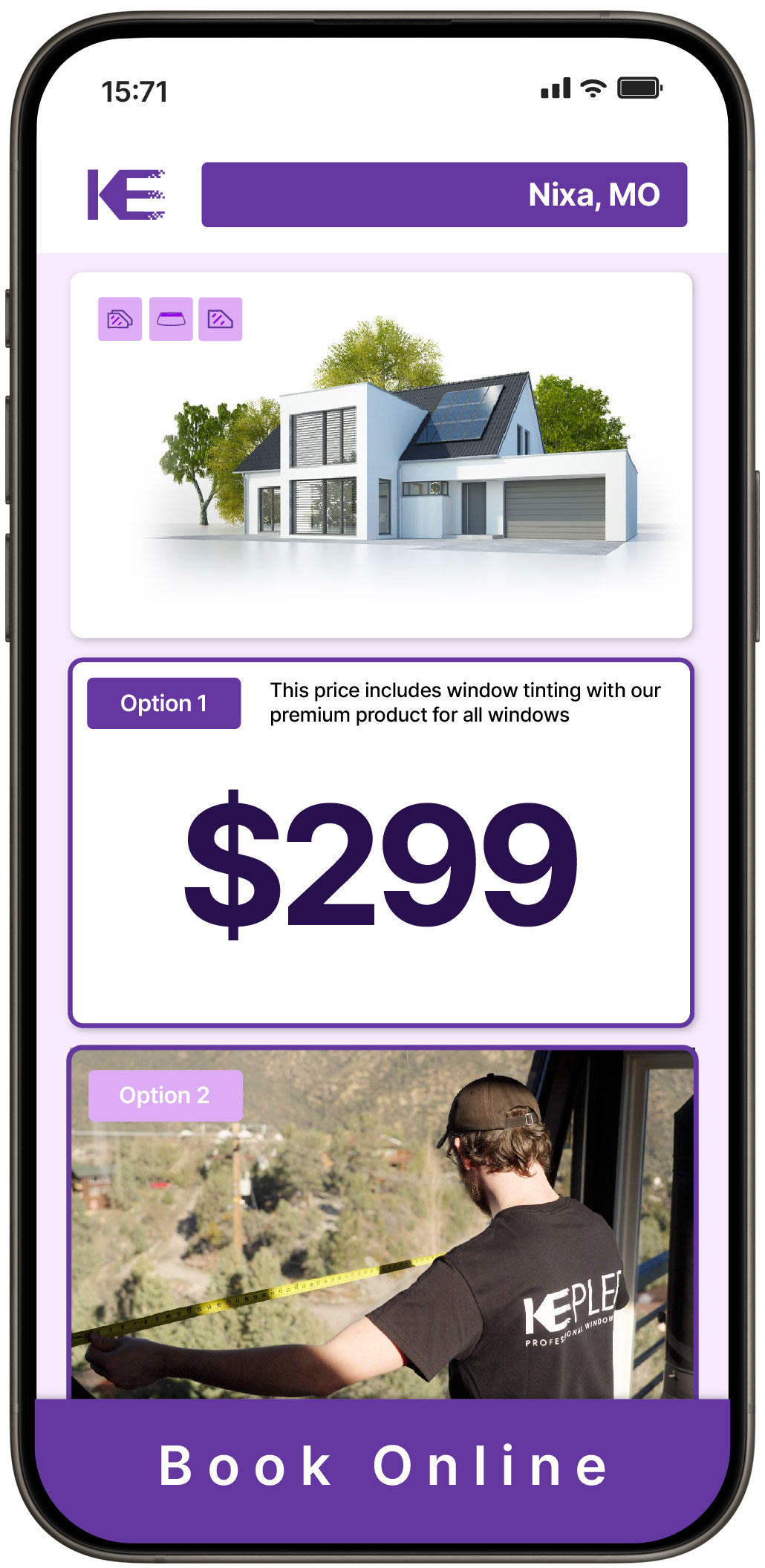 View Reasonable Home Window Tinting Prices in Nixa, Missouri