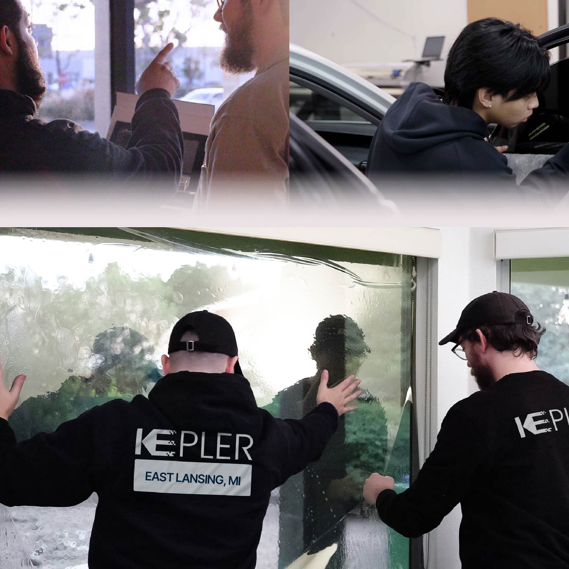 Kepler Specialist Performing Commercial Window Tinting in East Lansing East Lansing