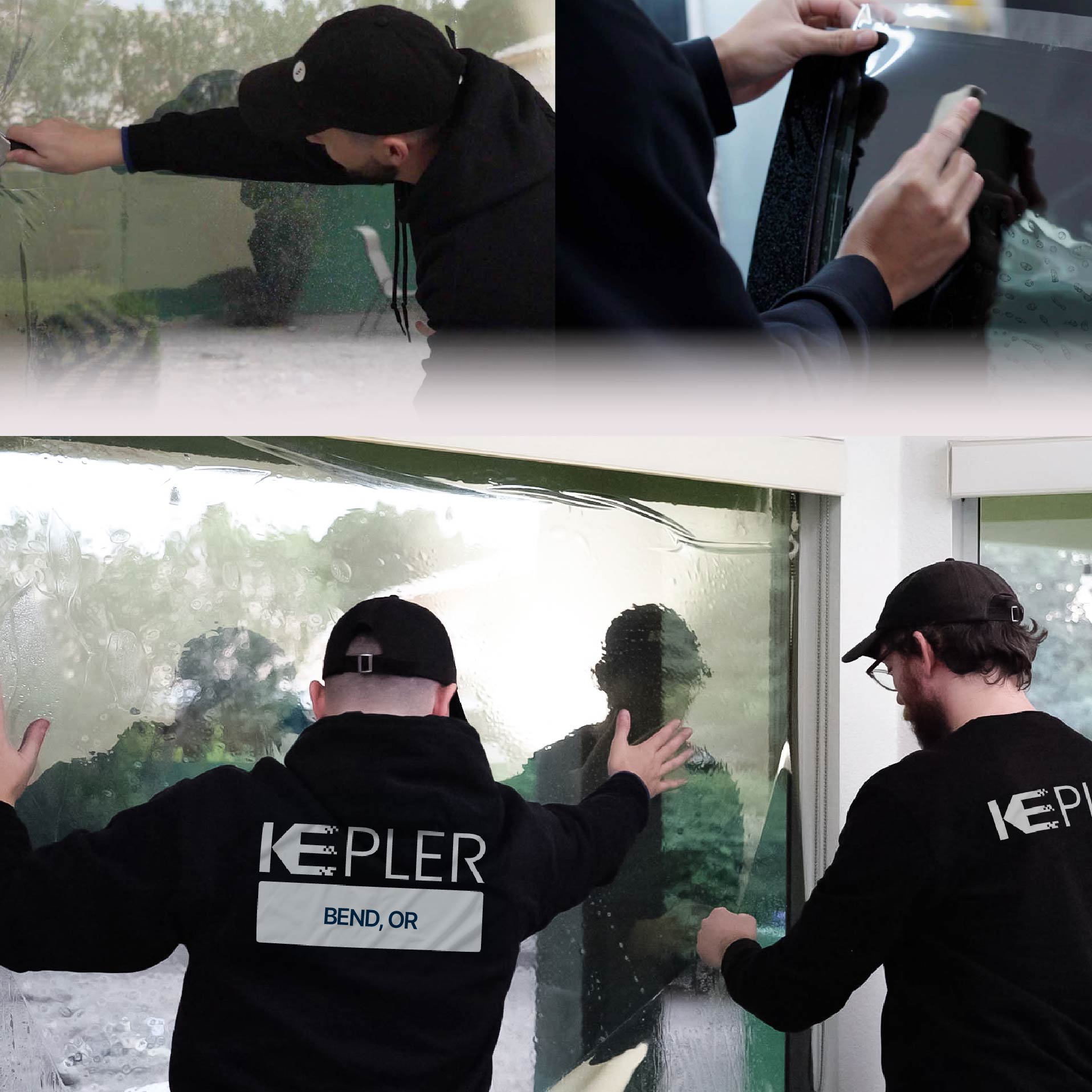Kepler Specialist Performing Commercial Window Tinting in Bend Bend