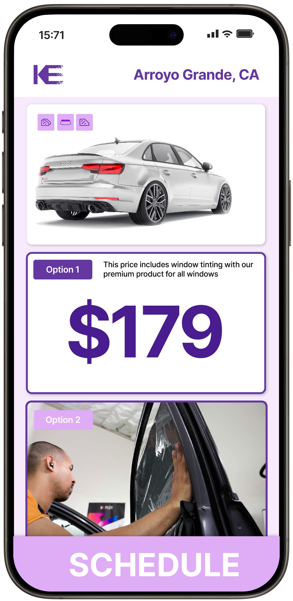 View Affordable Car Window Tinting Rates in Arroyo Grande, California