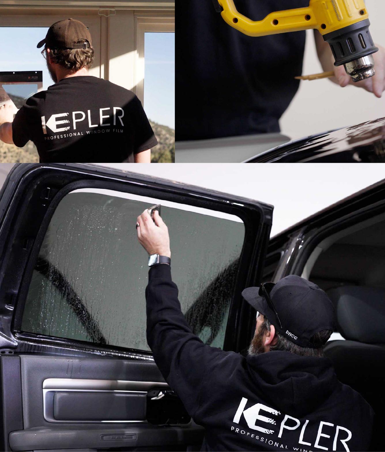 Kepler Window Tinting Specialists at Work in Tujunga, California