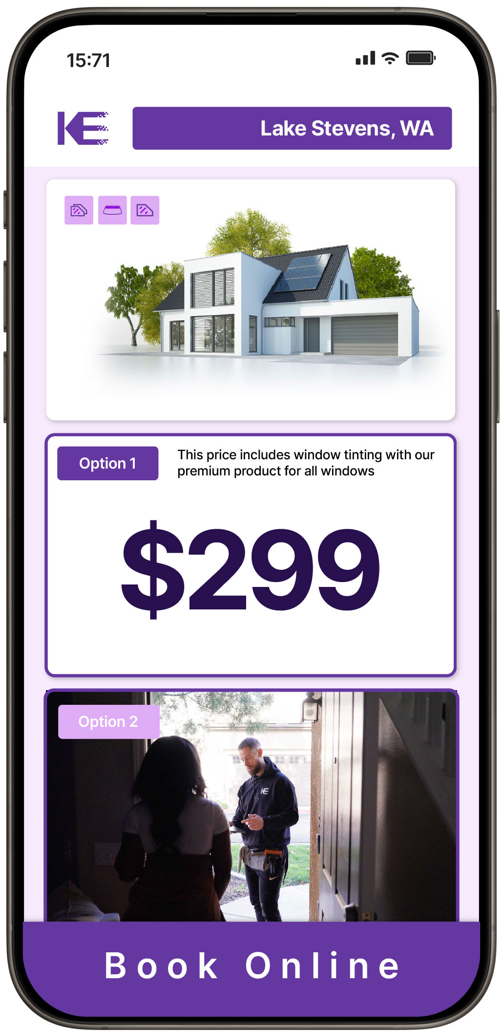 View Competitive Home Window Tinting Costs in Lake Stevens, Washington