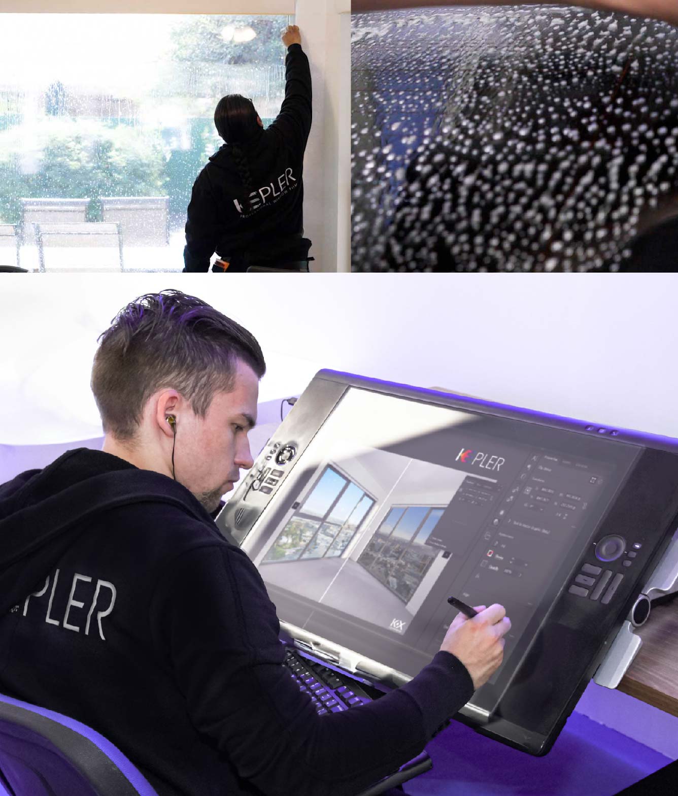 Kepler Specialist Performing Commercial Window Tinting in Guilford Guilford