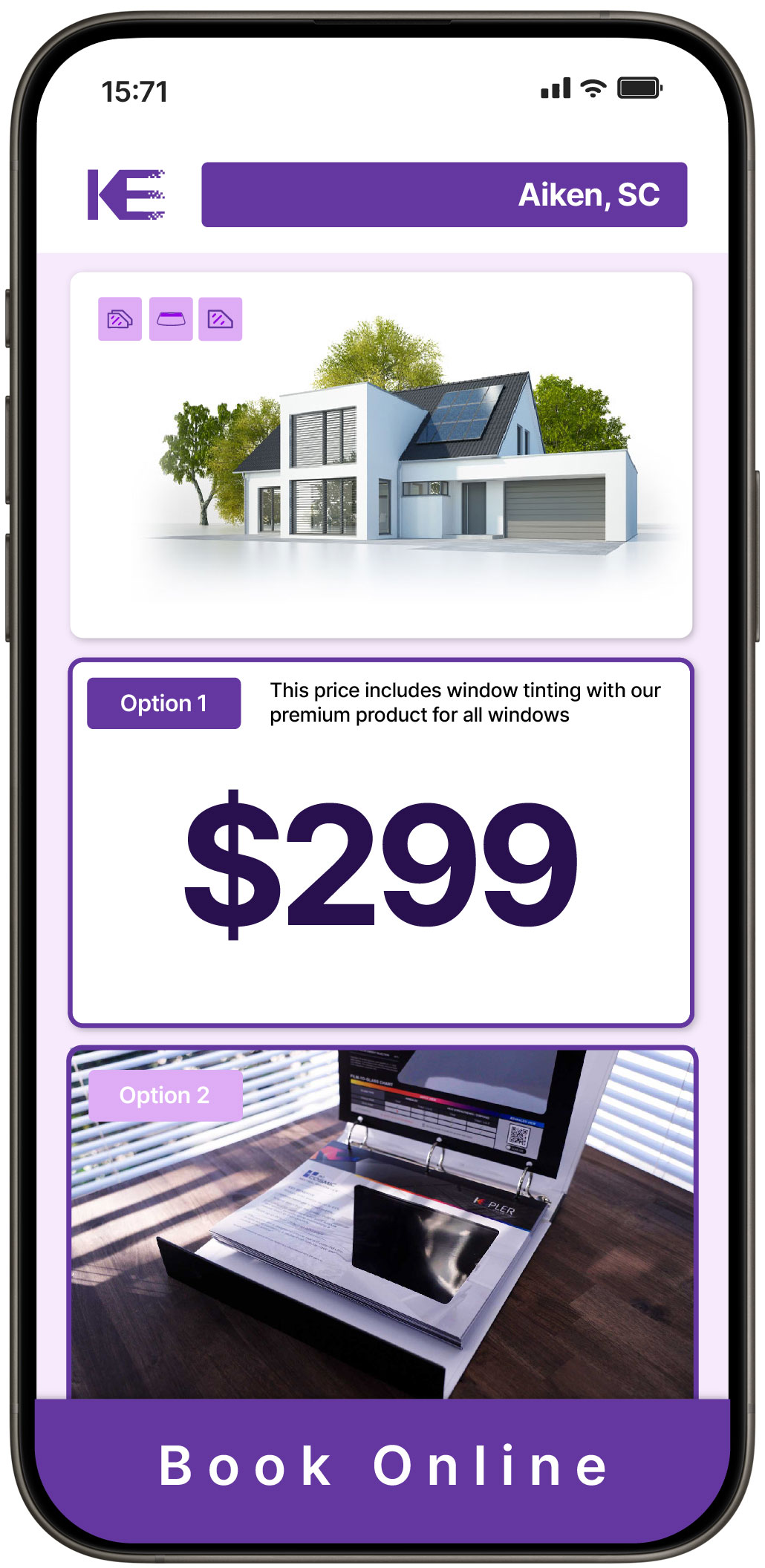 View Competitive Home Window Tinting Costs in Aiken, South Carolina