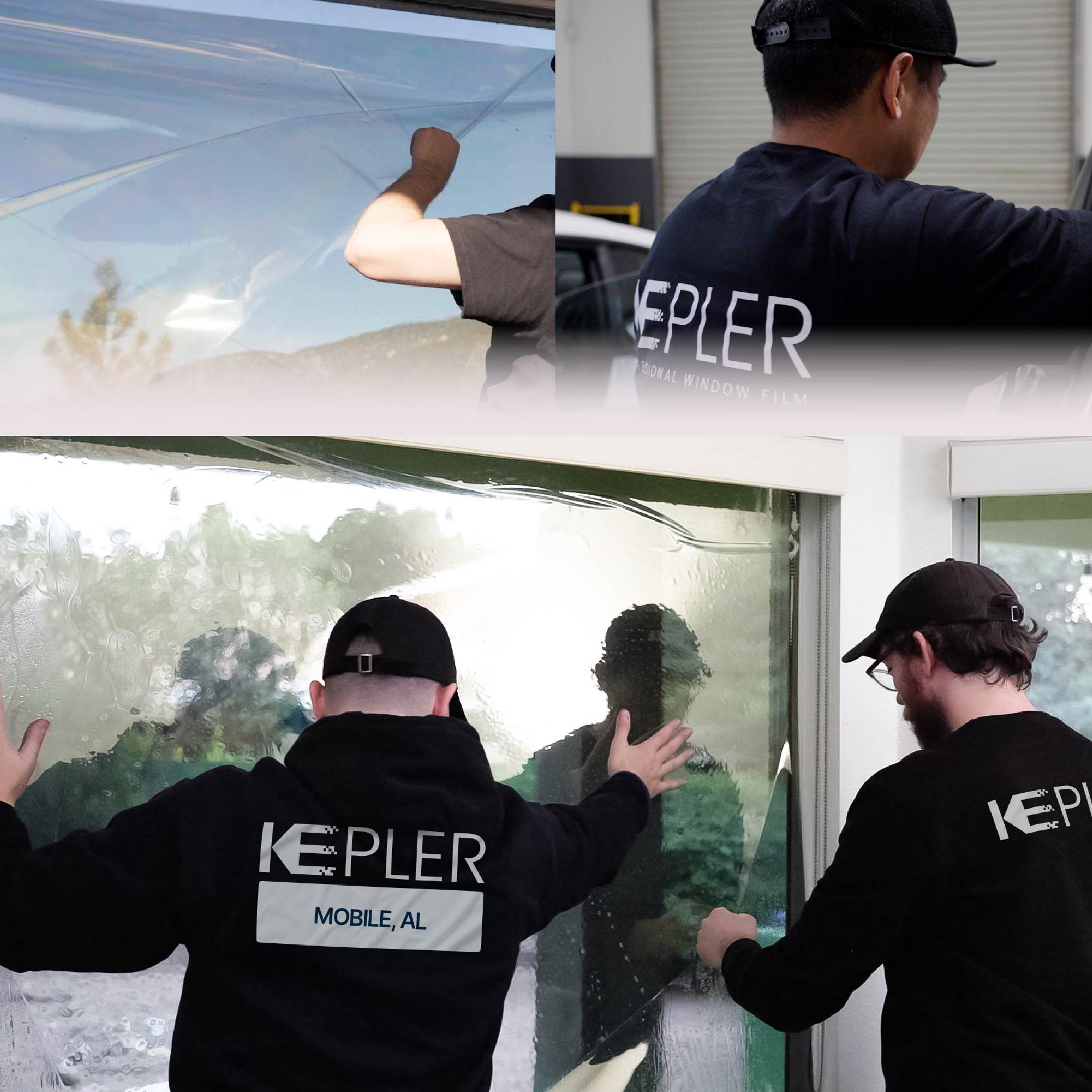 Kepler Specialist Performing Commercial Window Tinting in Mobile Mobile