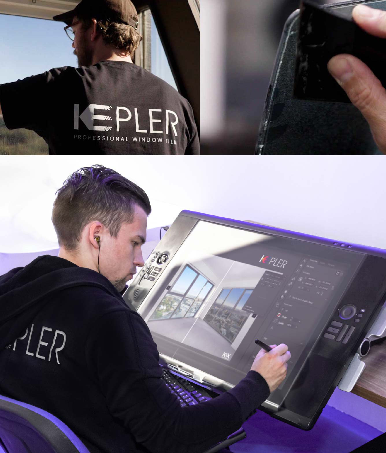 Kepler Specialist Performing Commercial Window Tinting in Herriman Herriman