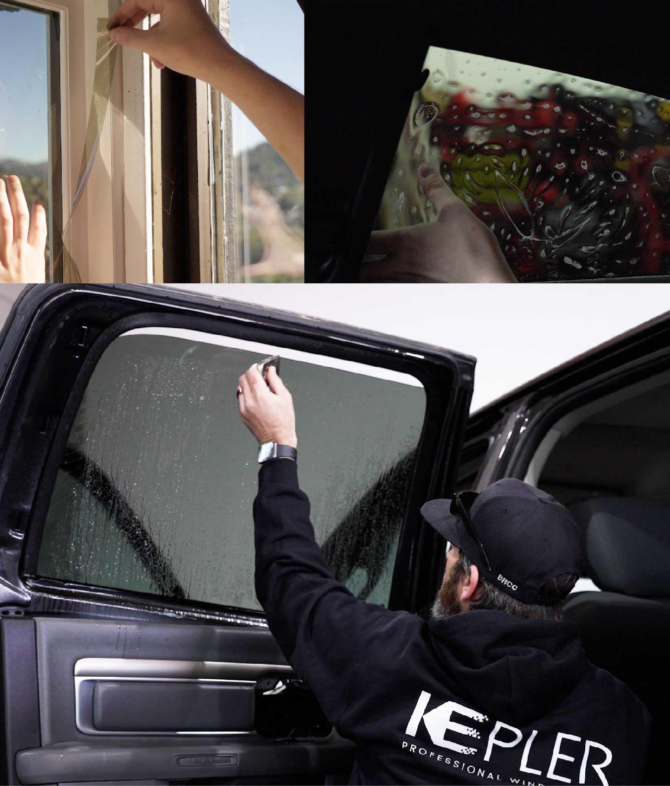 Kepler Window Tinting Specialists at Work in West Milford, New Jersey