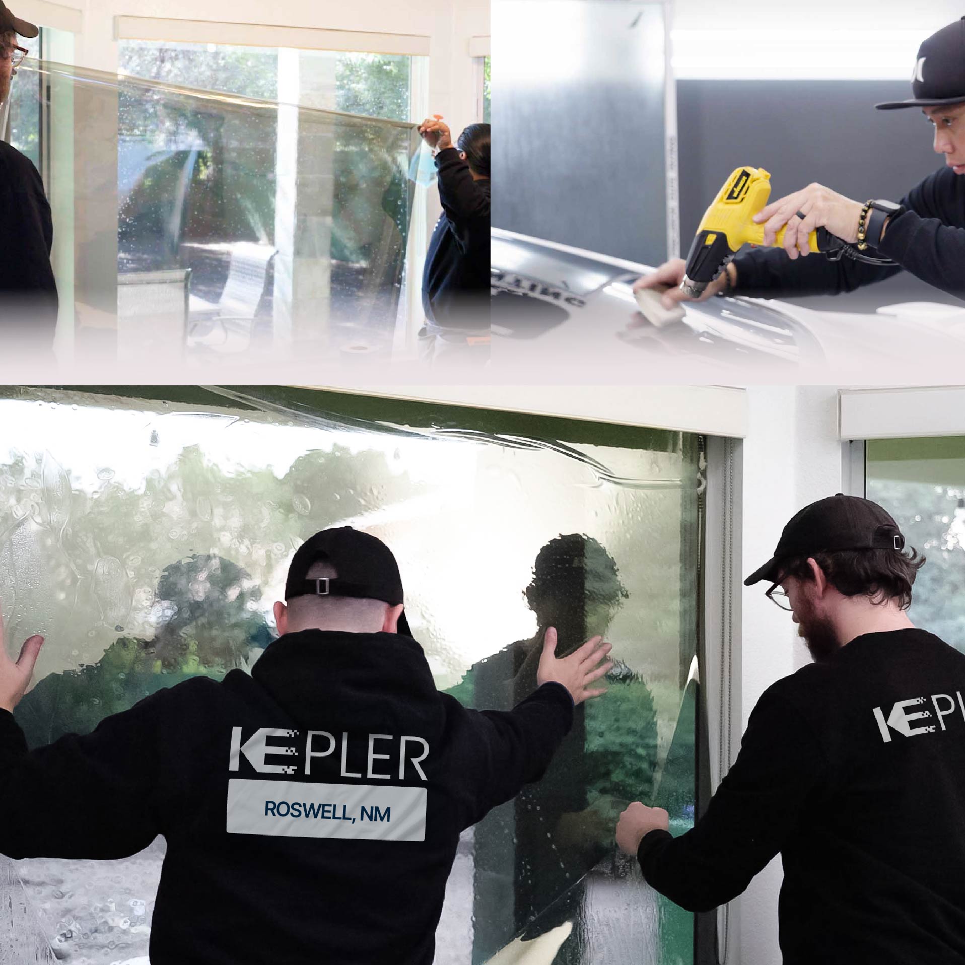 Kepler Specialist Performing Commercial Window Tinting in Roswell Roswell