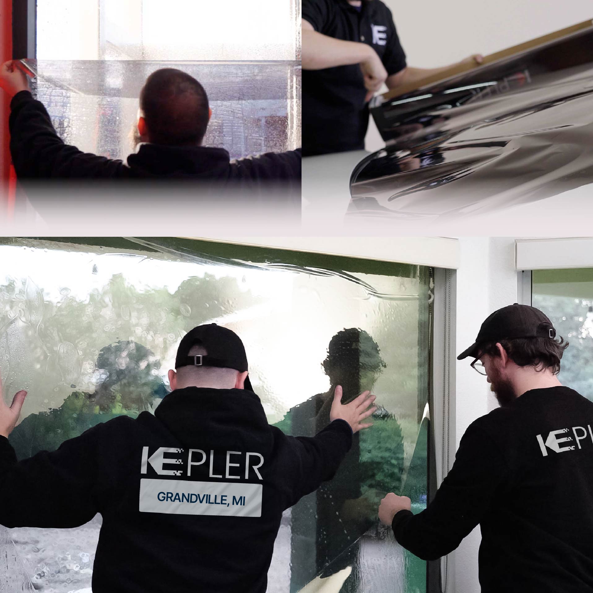 Kepler Specialist Performing Commercial Window Tinting in Grandville Grandville