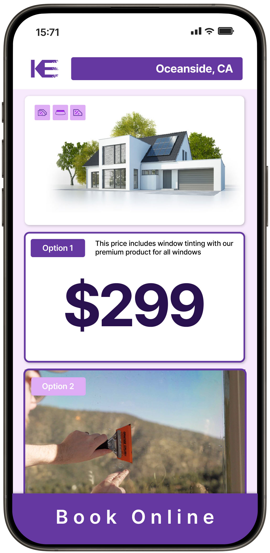 View Competitive Home Window Tinting Costs in Oceanside, California