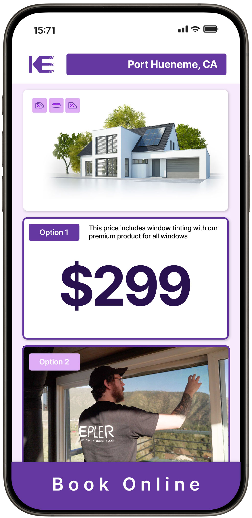 View Competitive Home Window Tinting Costs in Port Hueneme, California