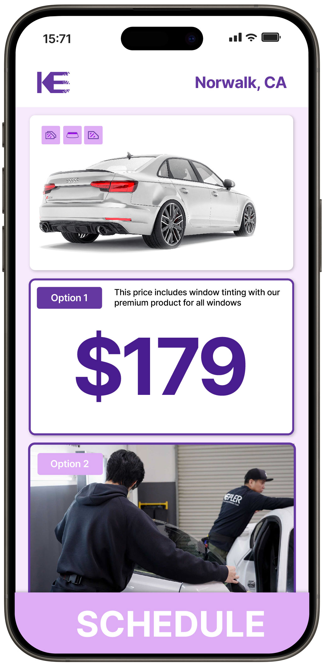 View Reasonable Car Window Tinting Prices in Norwalk, California