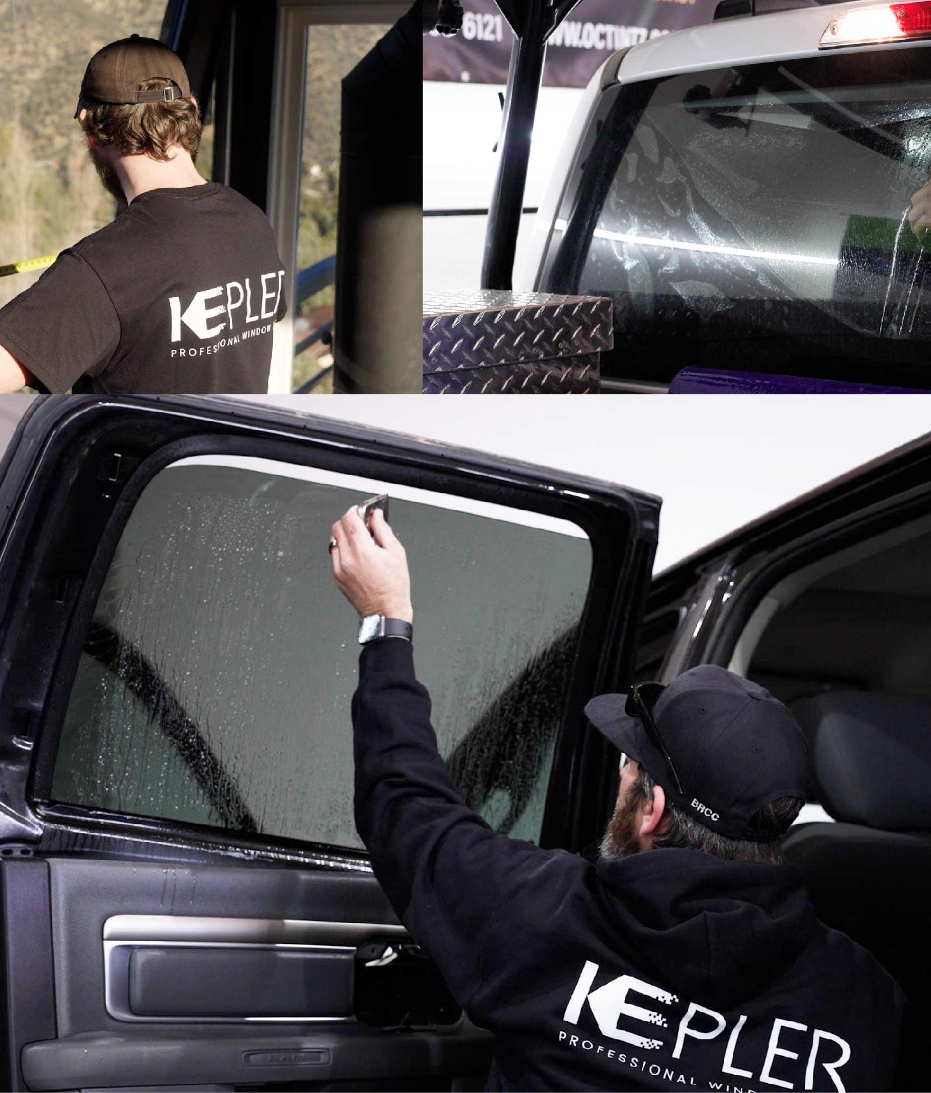 Kepler Window Tinting Specialists at Work in Fort Collins, Colorado
