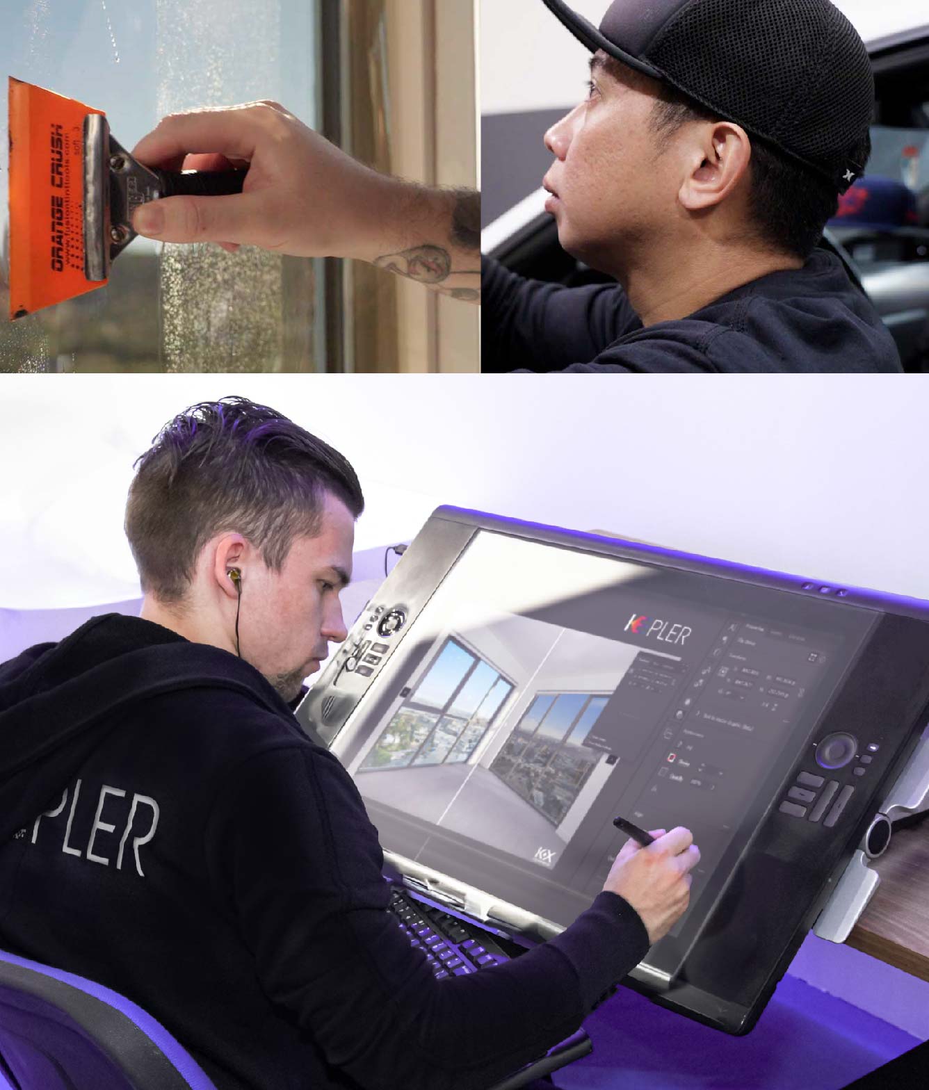 Kepler Specialist Performing Commercial Window Tinting in Superior Superior
