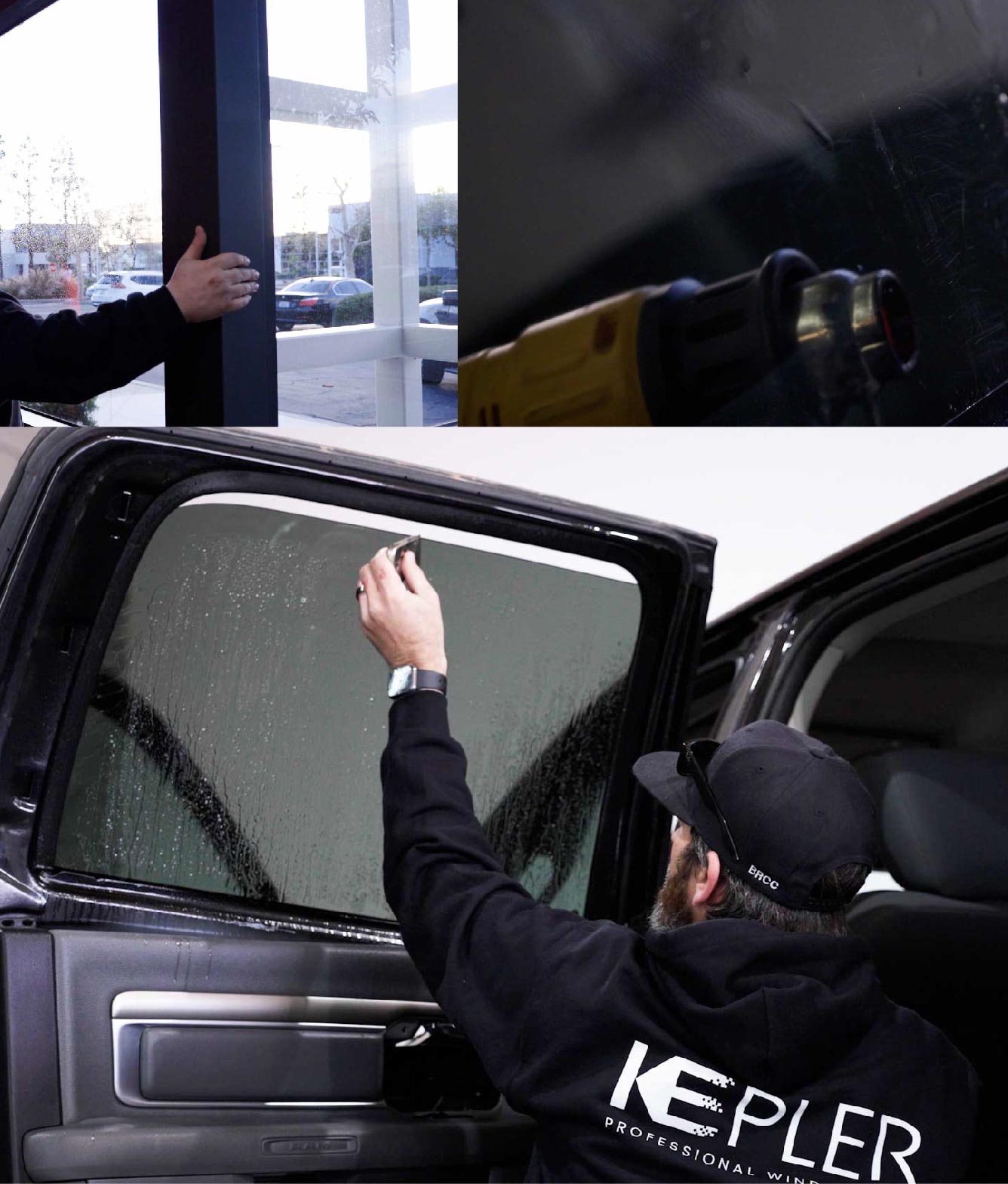 Kepler Window Tinting Specialists at Work in West Palm Beach, Florida