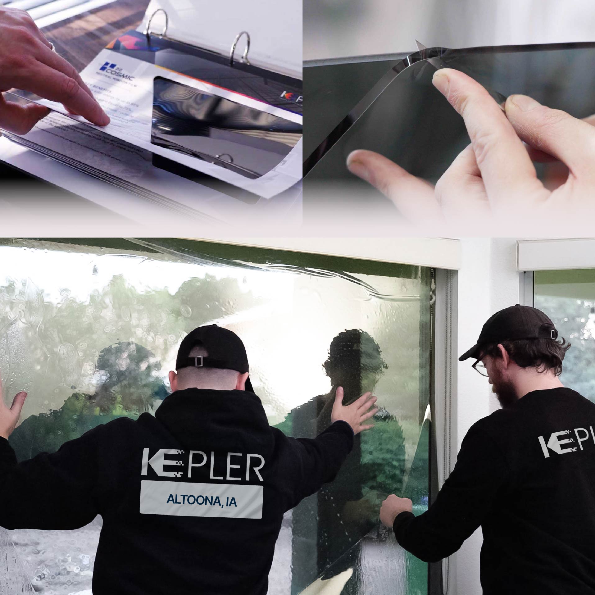 Kepler Specialist Performing Commercial Window Tinting in Altoona Altoona