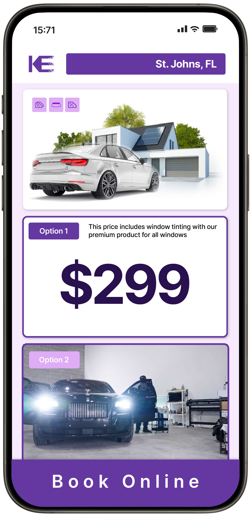 View Reasonable Tesla Window Tinting Costs in Lake Mary, Florida
