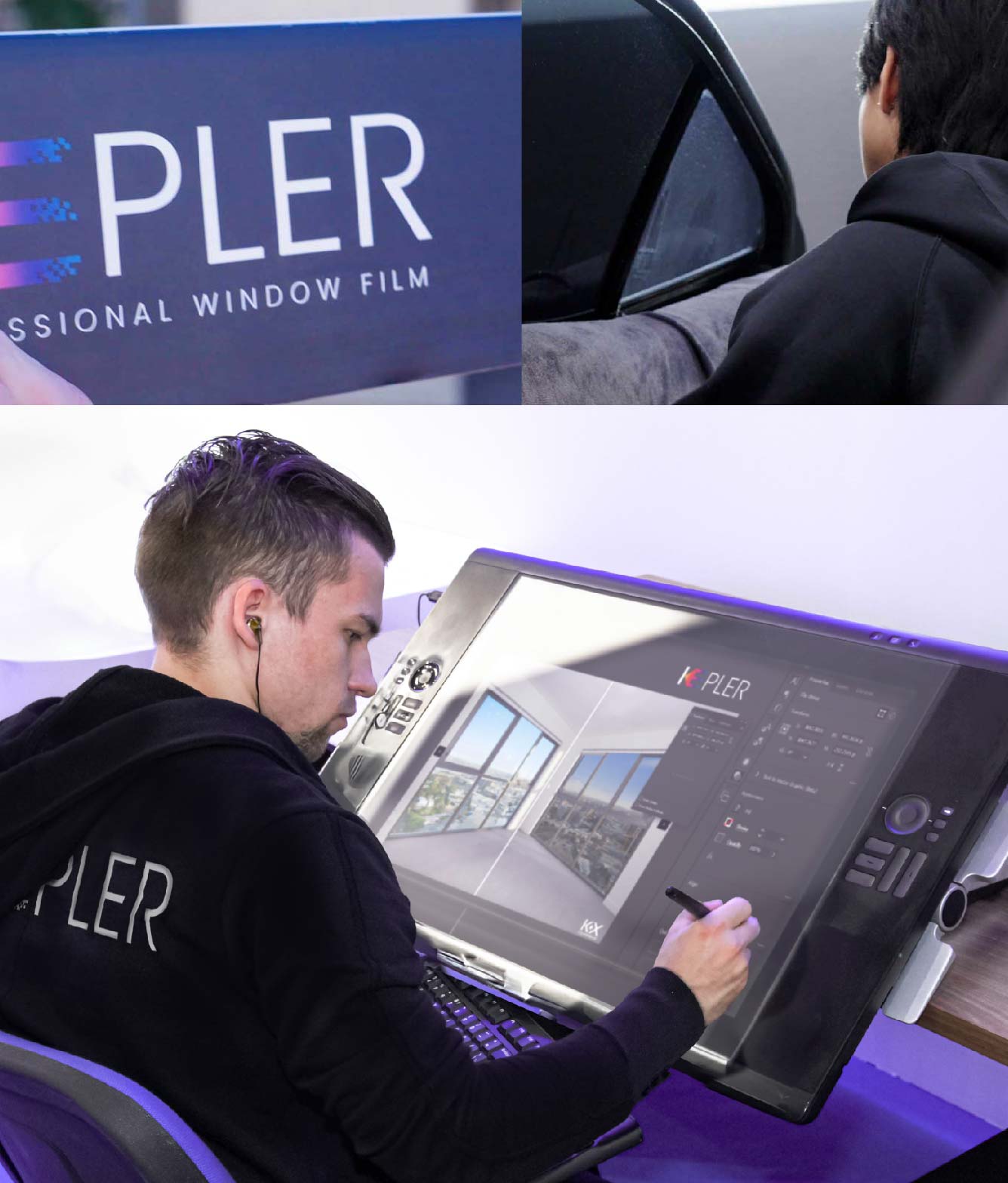 Kepler Specialist Performing Commercial Window Tinting in Norwalk Norwalk