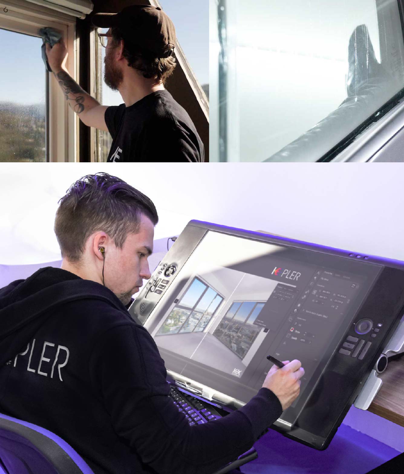 Kepler Specialist Performing Commercial Window Tinting in Somerville Somerville